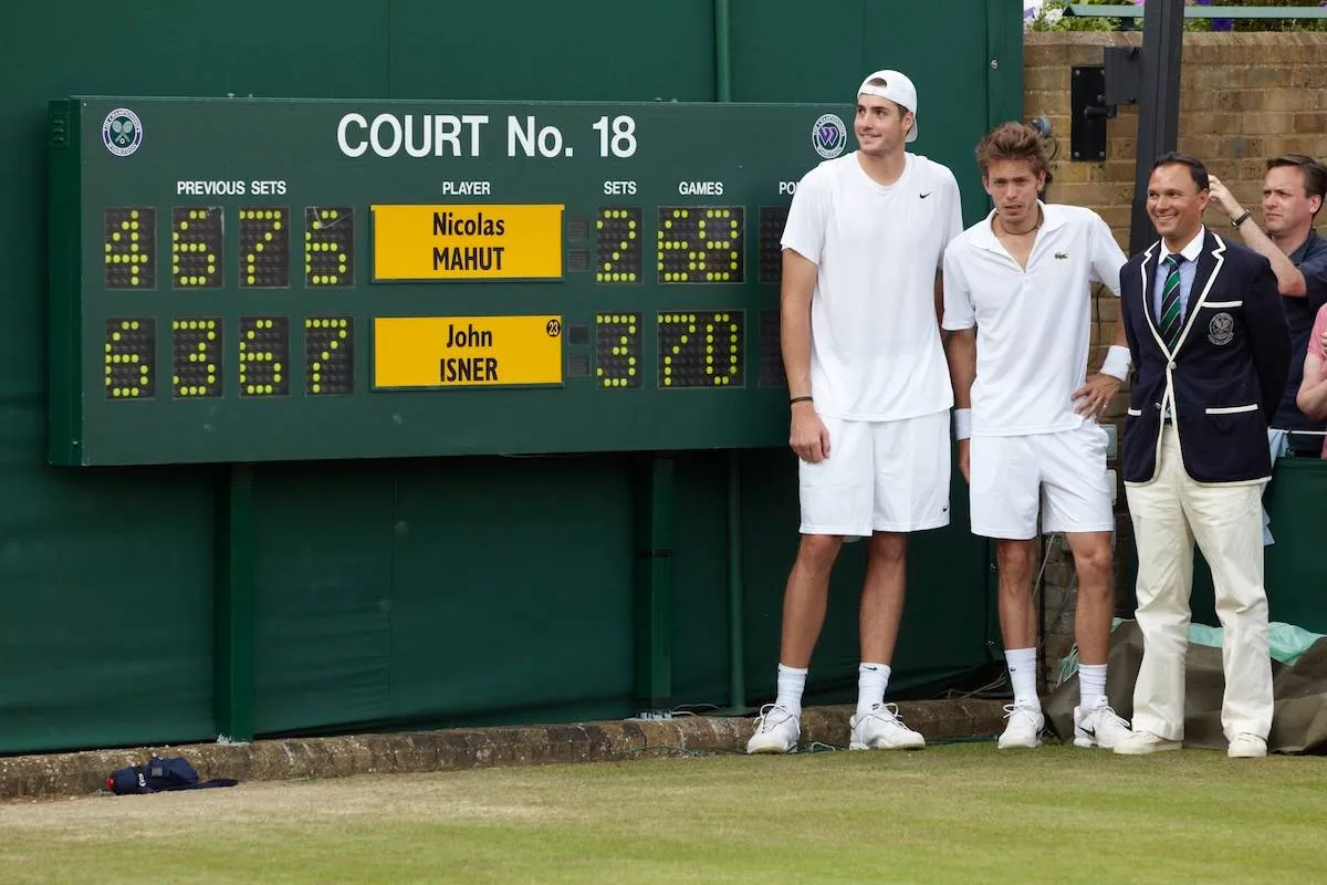 Wimbledon - Nicolas Mahut - John Isner