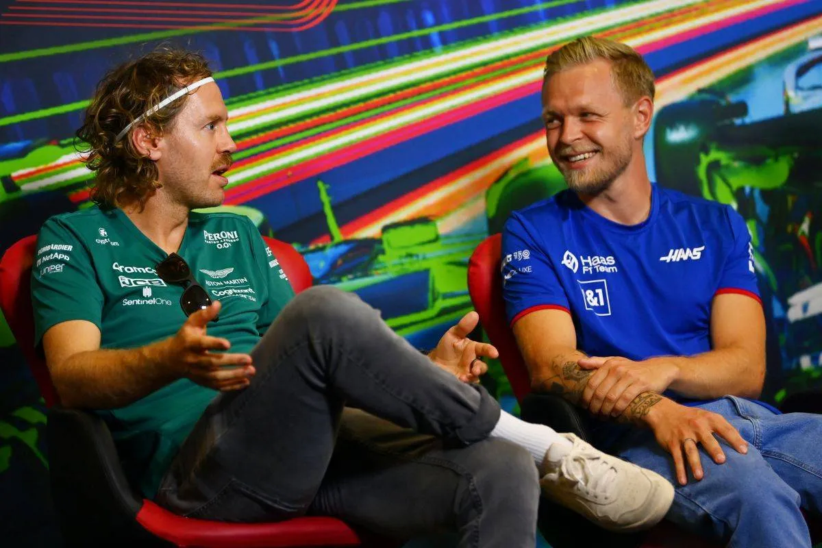 Sebastian Vettel Kevin Magnussen