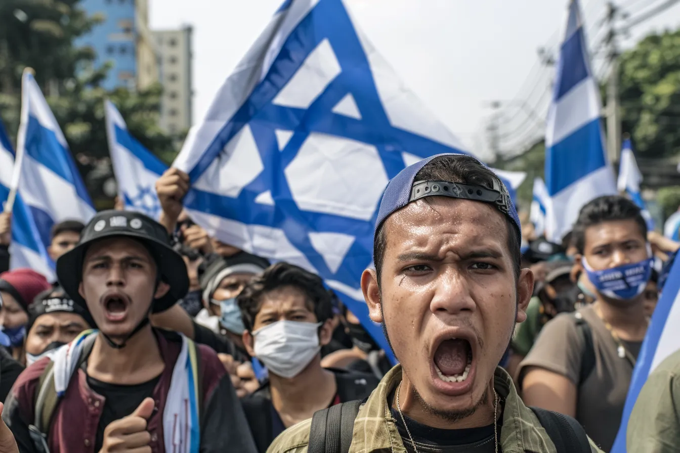angry indonesians