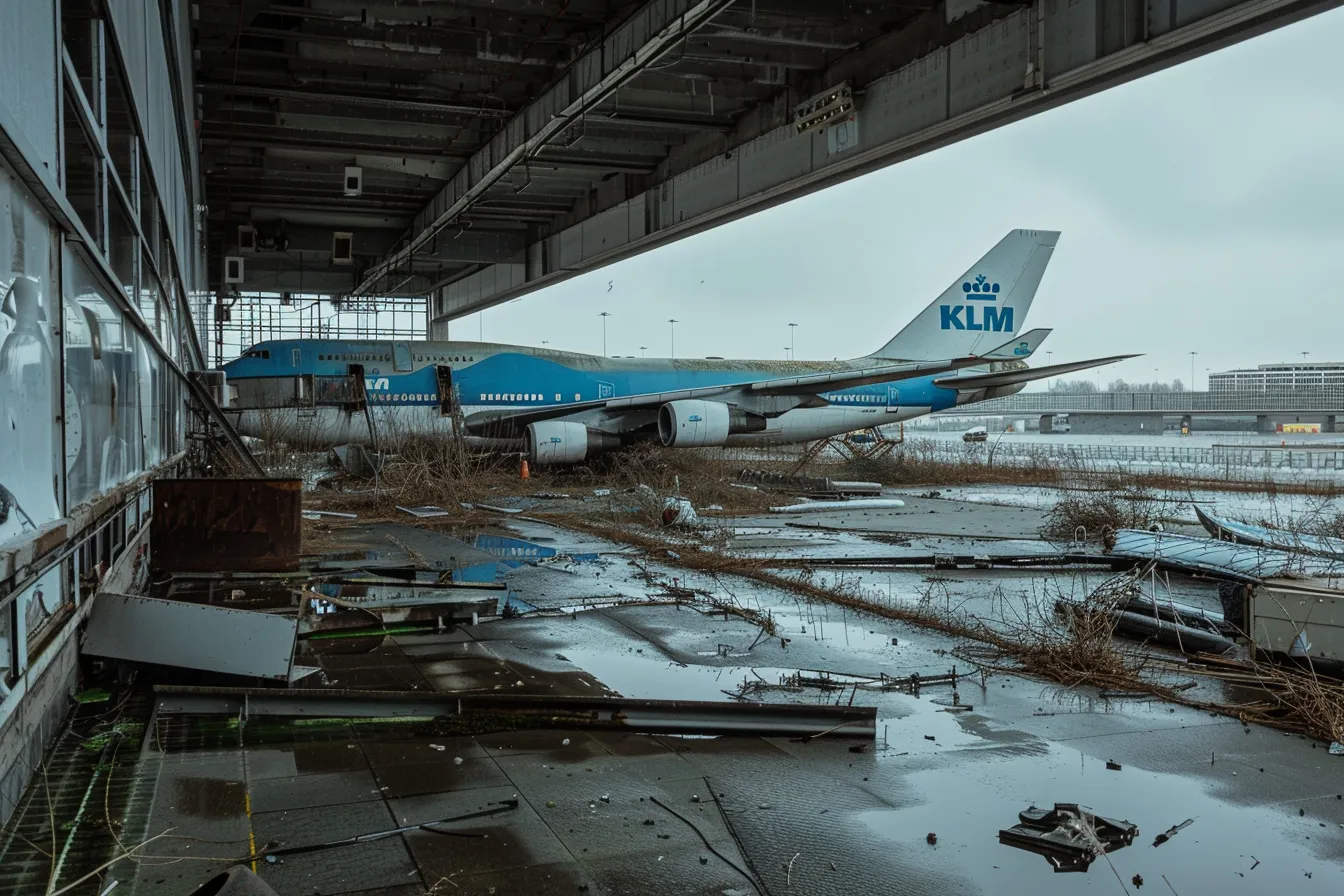 schiphol verlaten