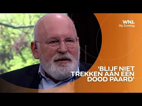 Wanhopige Frans Timmermans bereid om premier-ambities opzij te schuiven: "Niets is onbespreekbaar"
