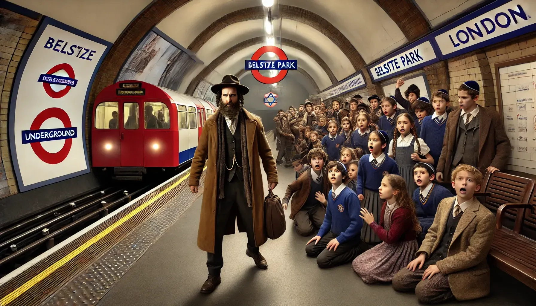 Waanzin in Londen: Joodse scholieren slachtoffers van antisemitische aanval in metro