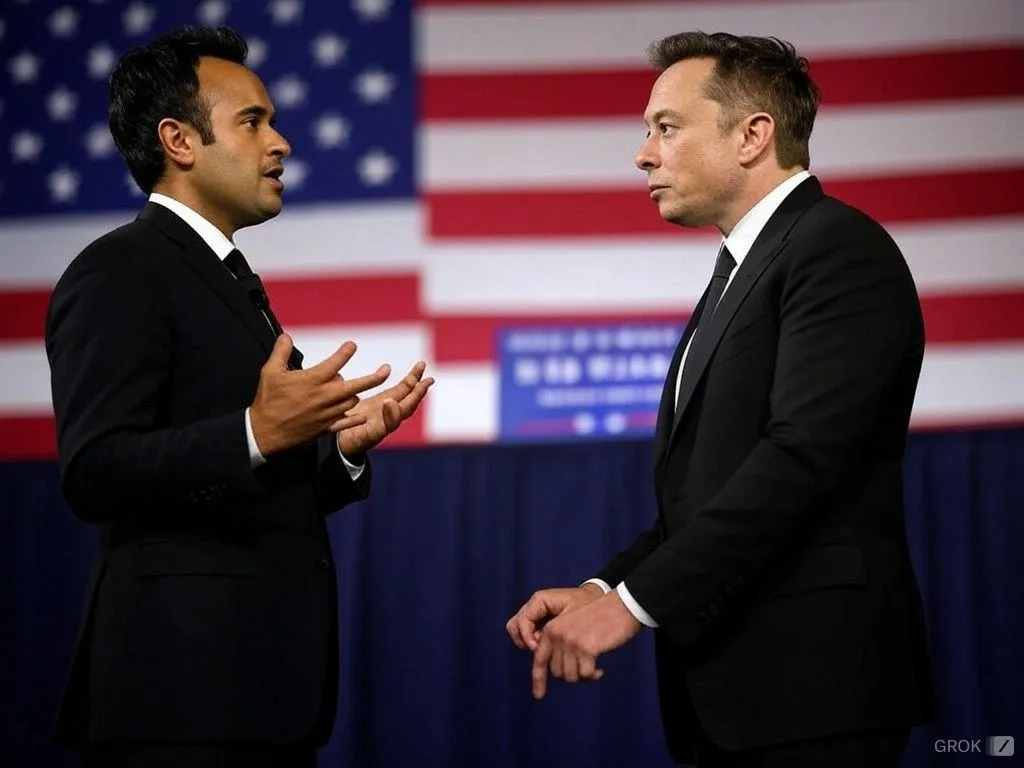 elon musk en vivek ramaswamy