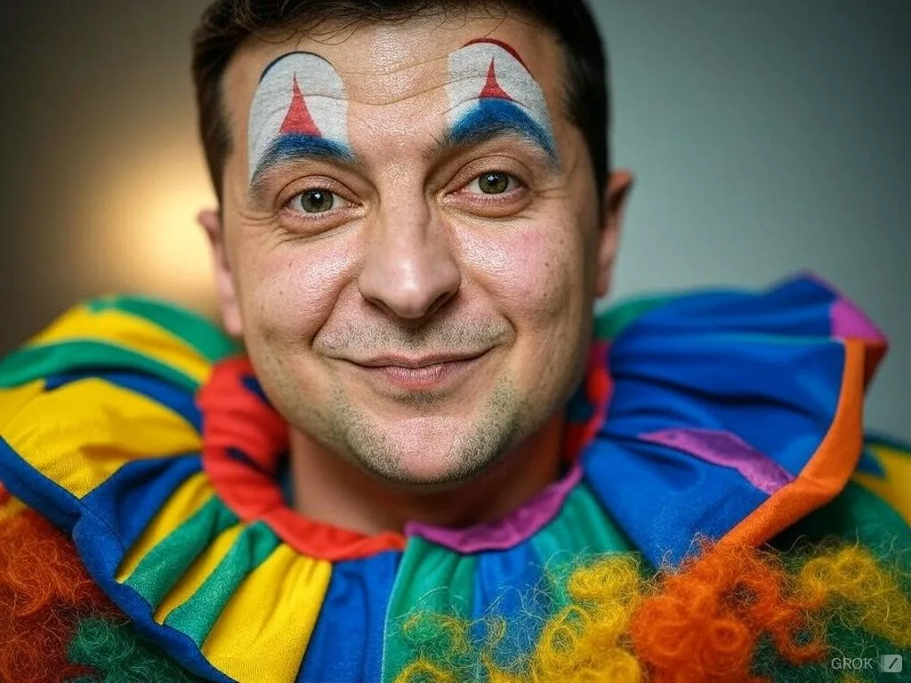 zelensky clown