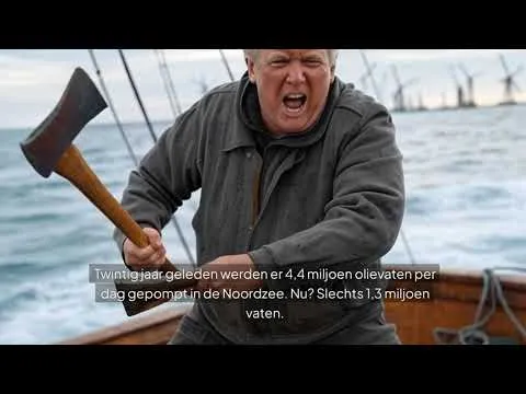 Nederlandse patriot Donald Trump: 'Haal die windmolens weg uit de Noordzee, pomp er naar olie!'