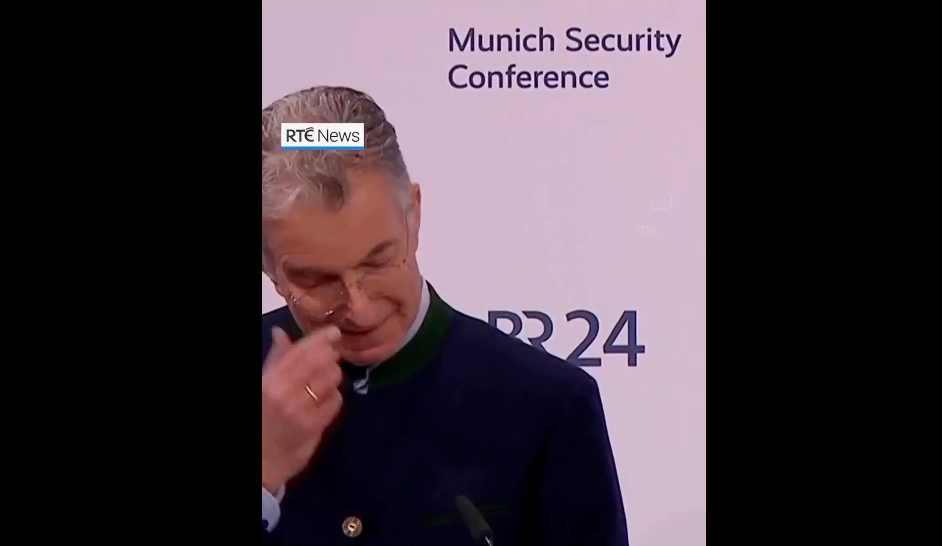 Chairman München Security Conference barst in tranen uit na speech J.D. Vance: ‘Clownworld Europa’