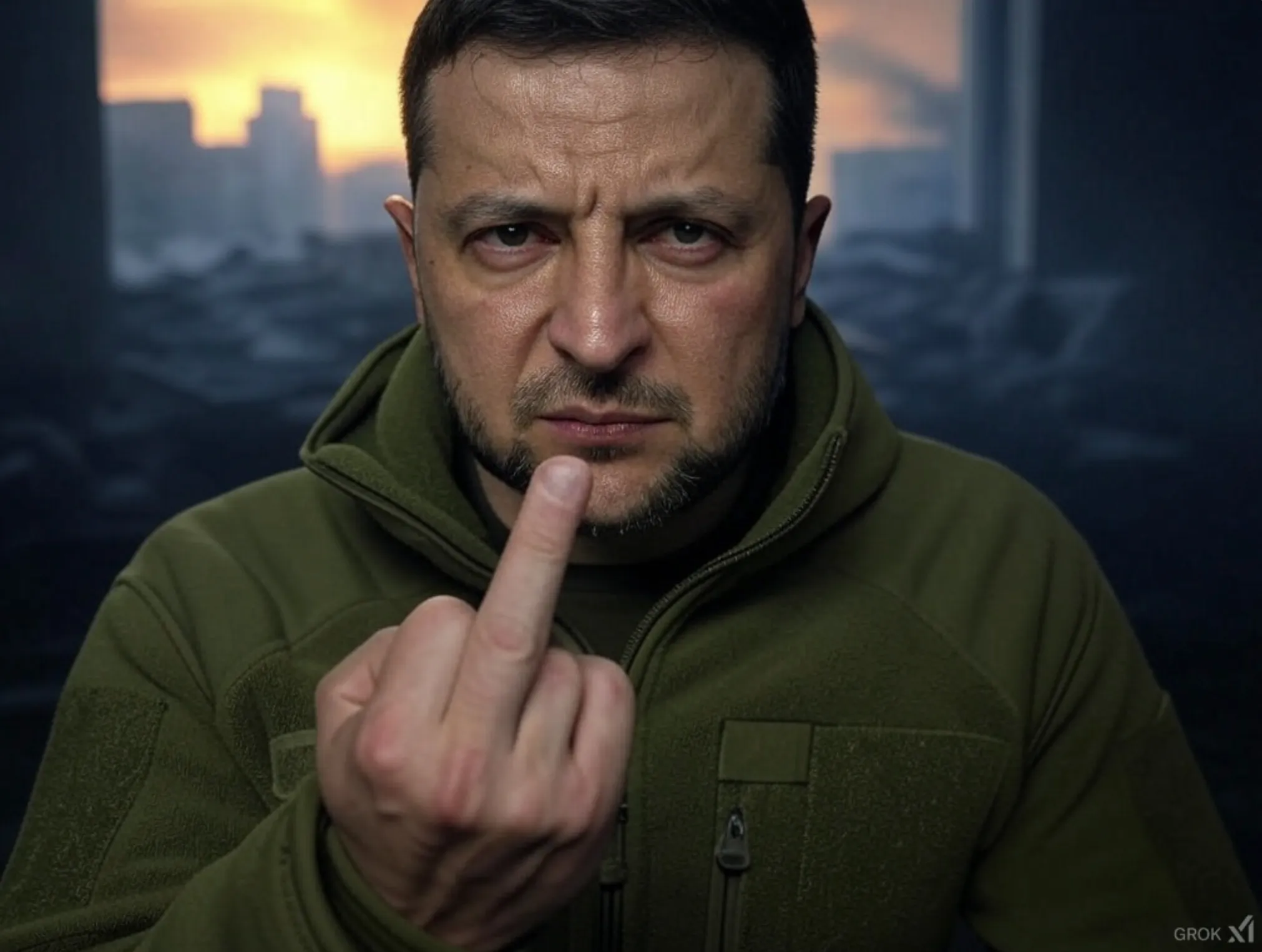 Zelensky’s brutale middelvinger naar Trump: Amerika is klaar!