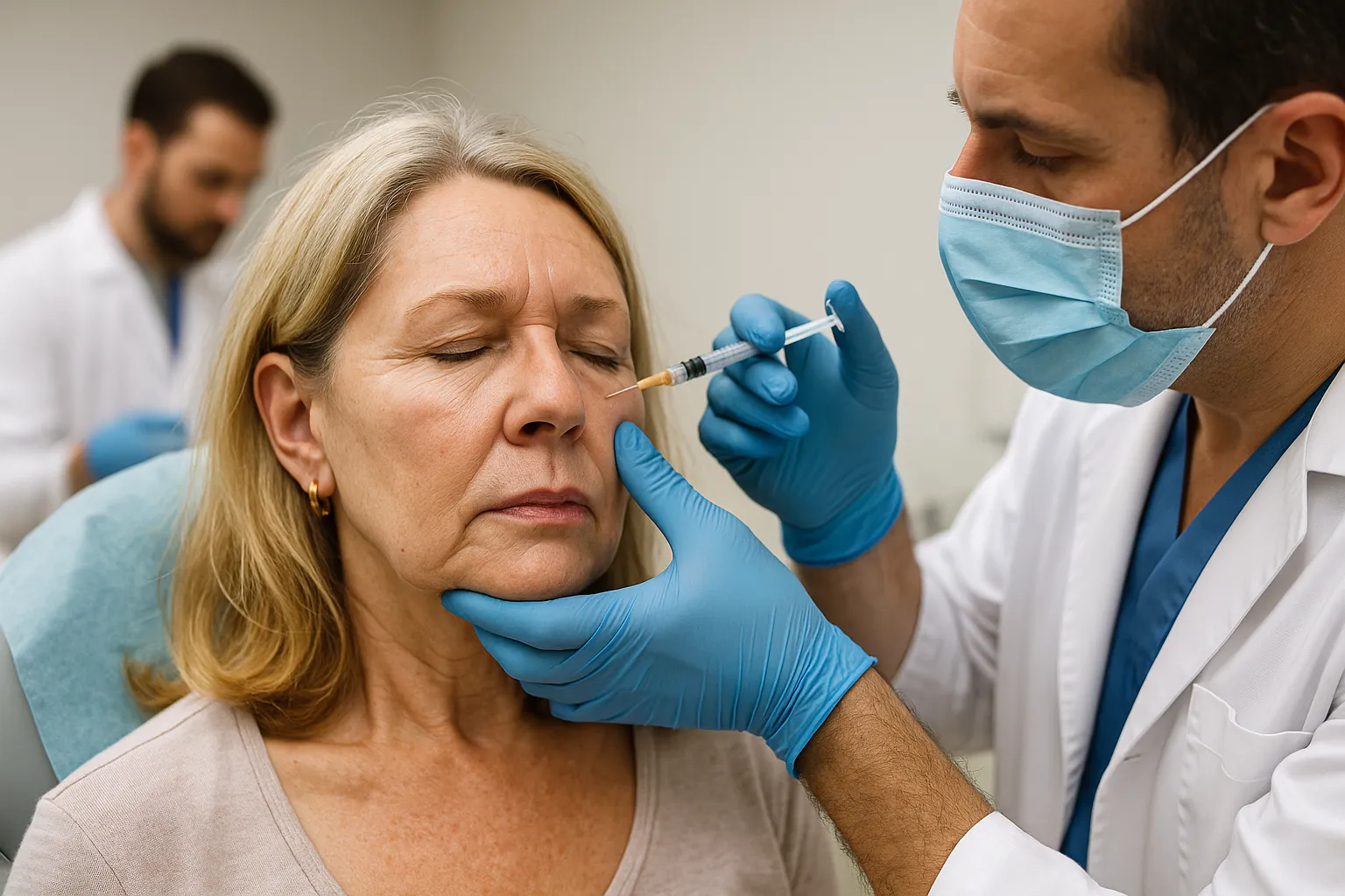 Cosmetic Procedure in Clinic