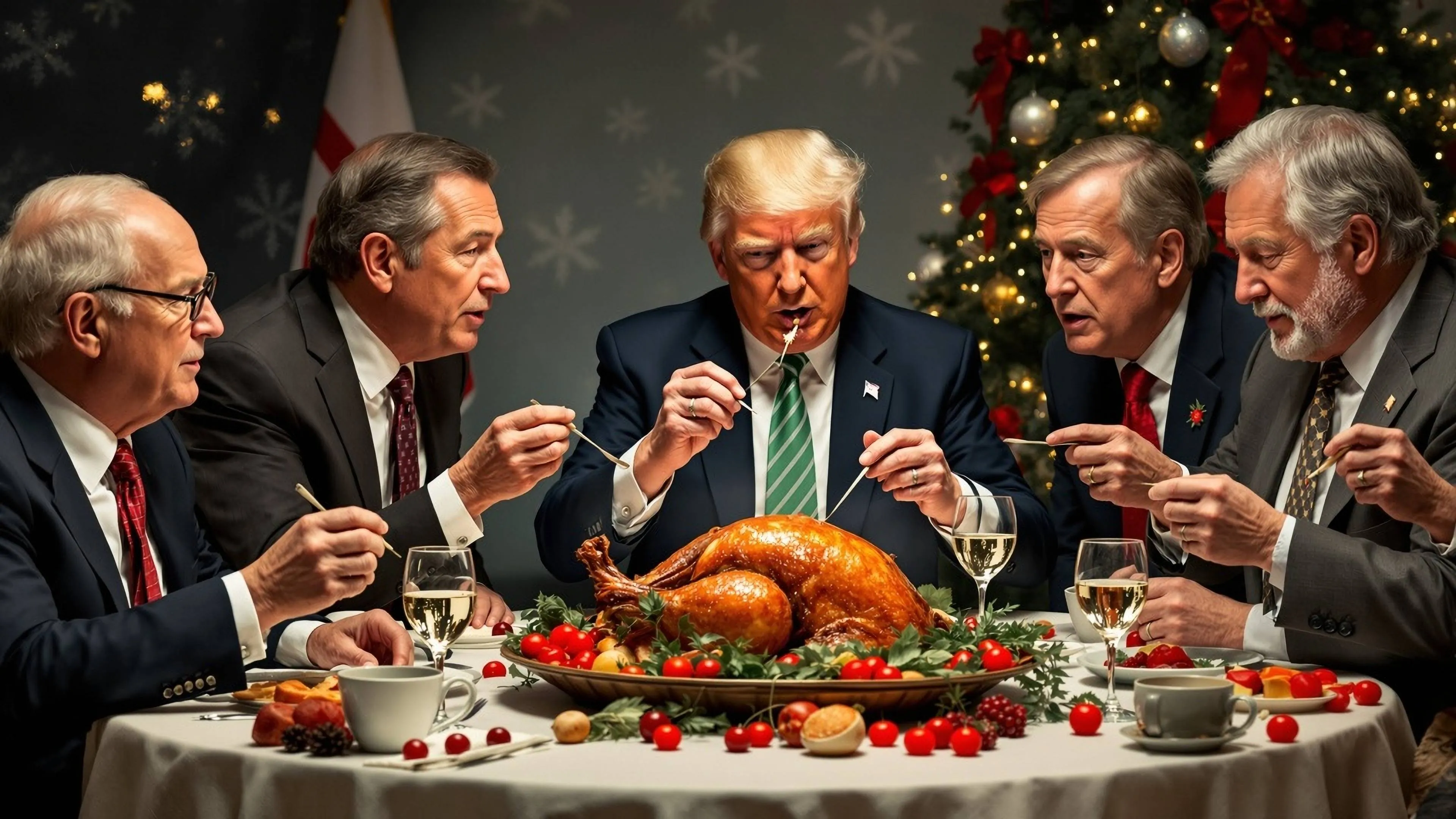 Rotterdamse raad draait door: kerstmenu stadhuis voortaan standaard vegetarisch