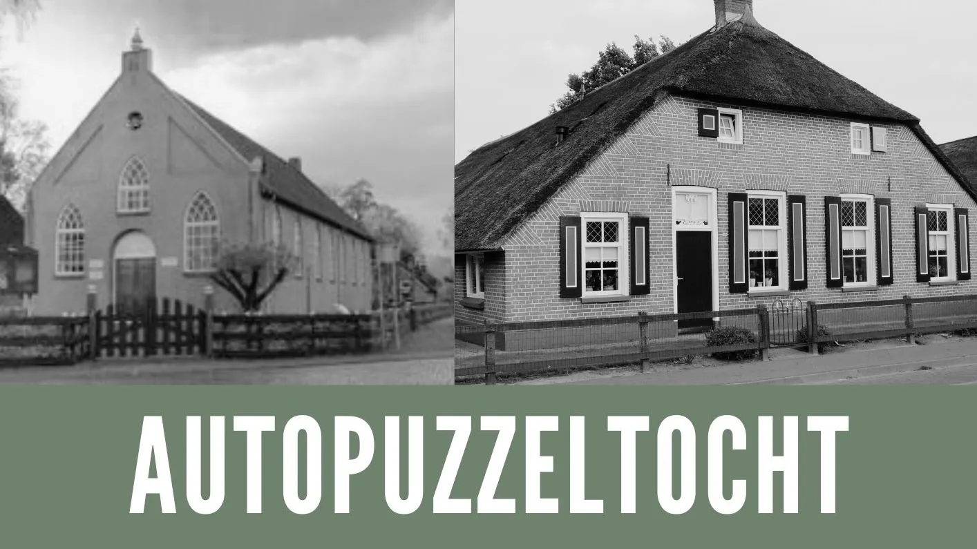Autopuzzeltocht Tweede Paasdag vanuit HHG Rouveen