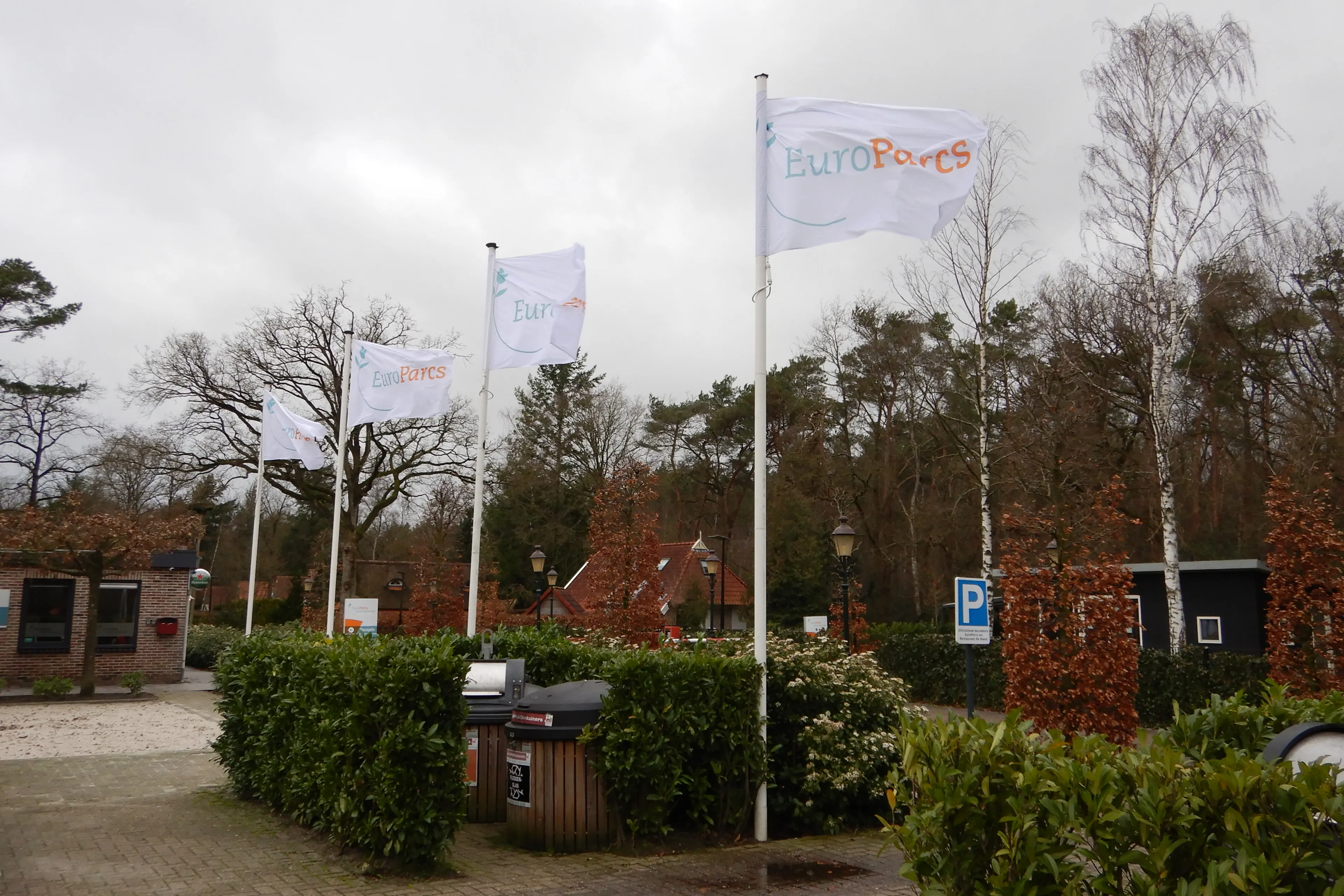 Valwind in storm richt ravage aan op vakantiepark IJhorst