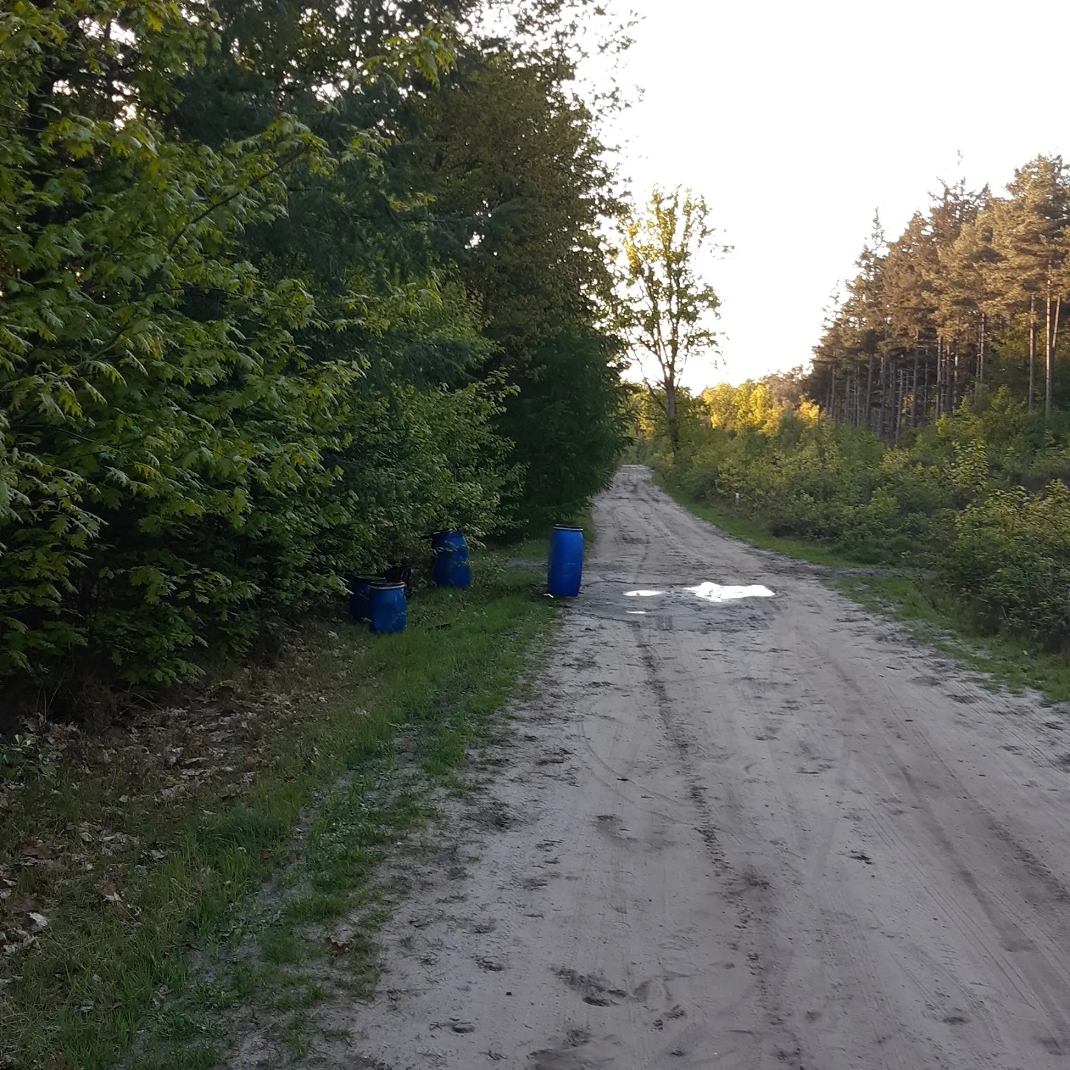 dumping vaten aan kievitshaarweg politie staphorst