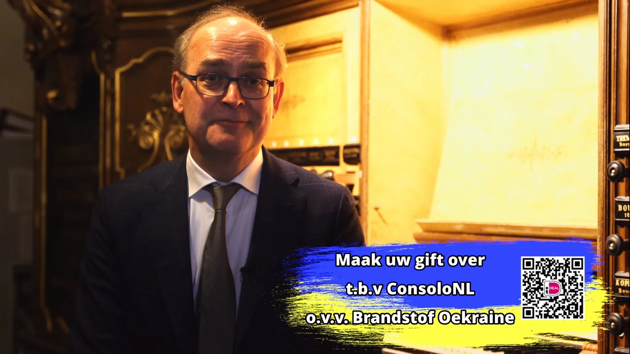 Bemoedigingsconcertavond voor brandstof Oekraïne