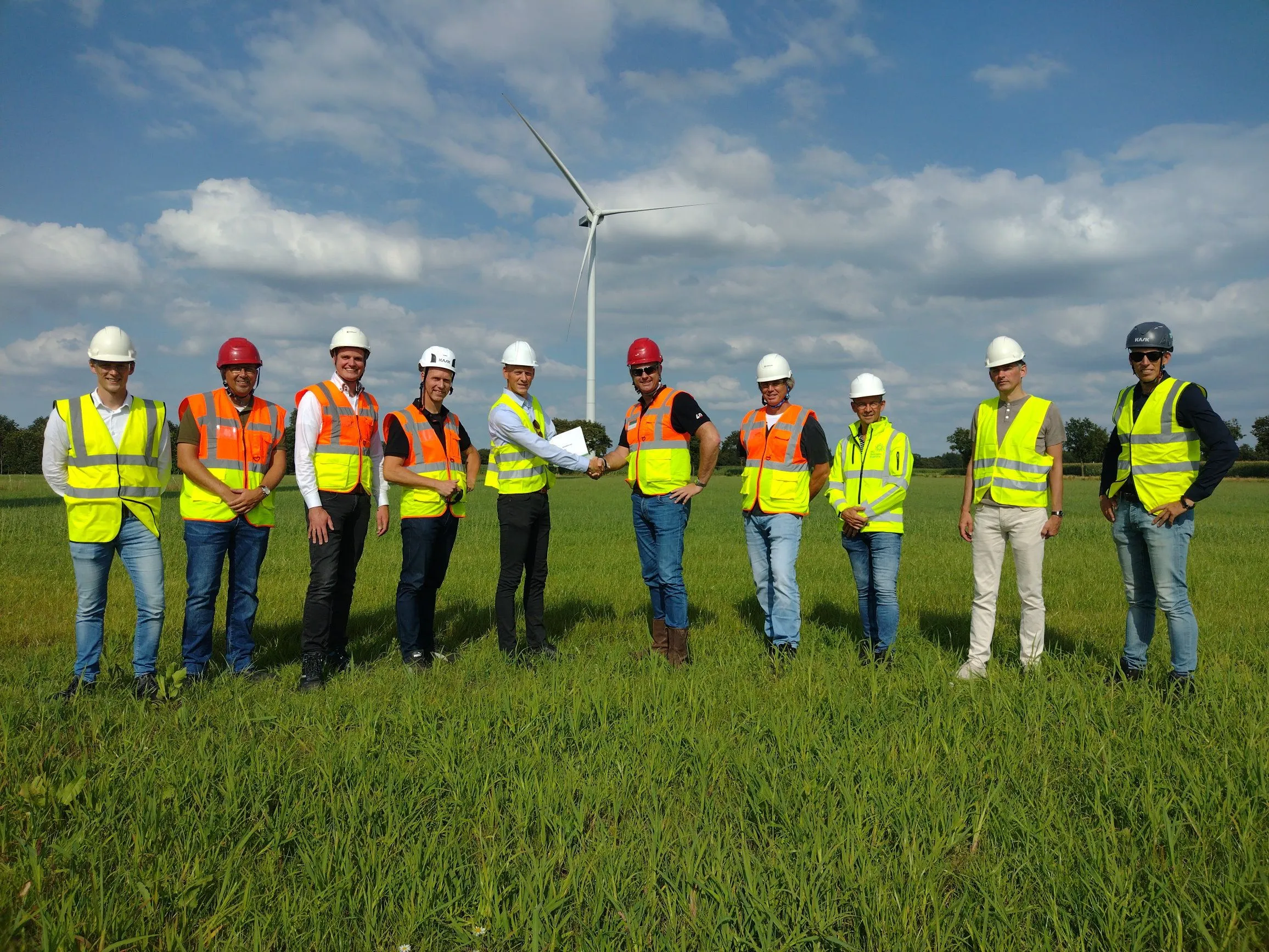 overdracht windpark bovenwind staphorst