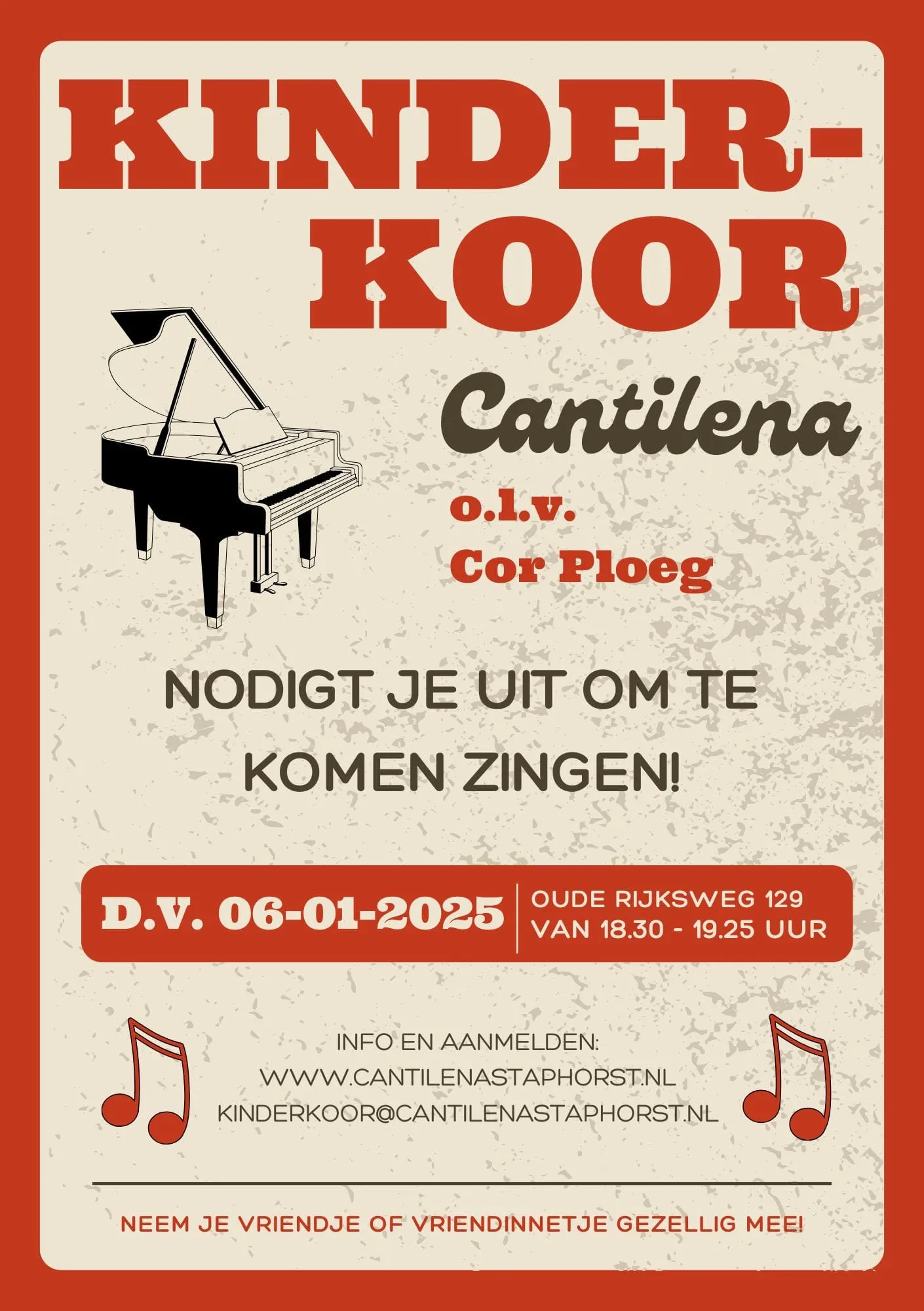cantilena poster start 2025