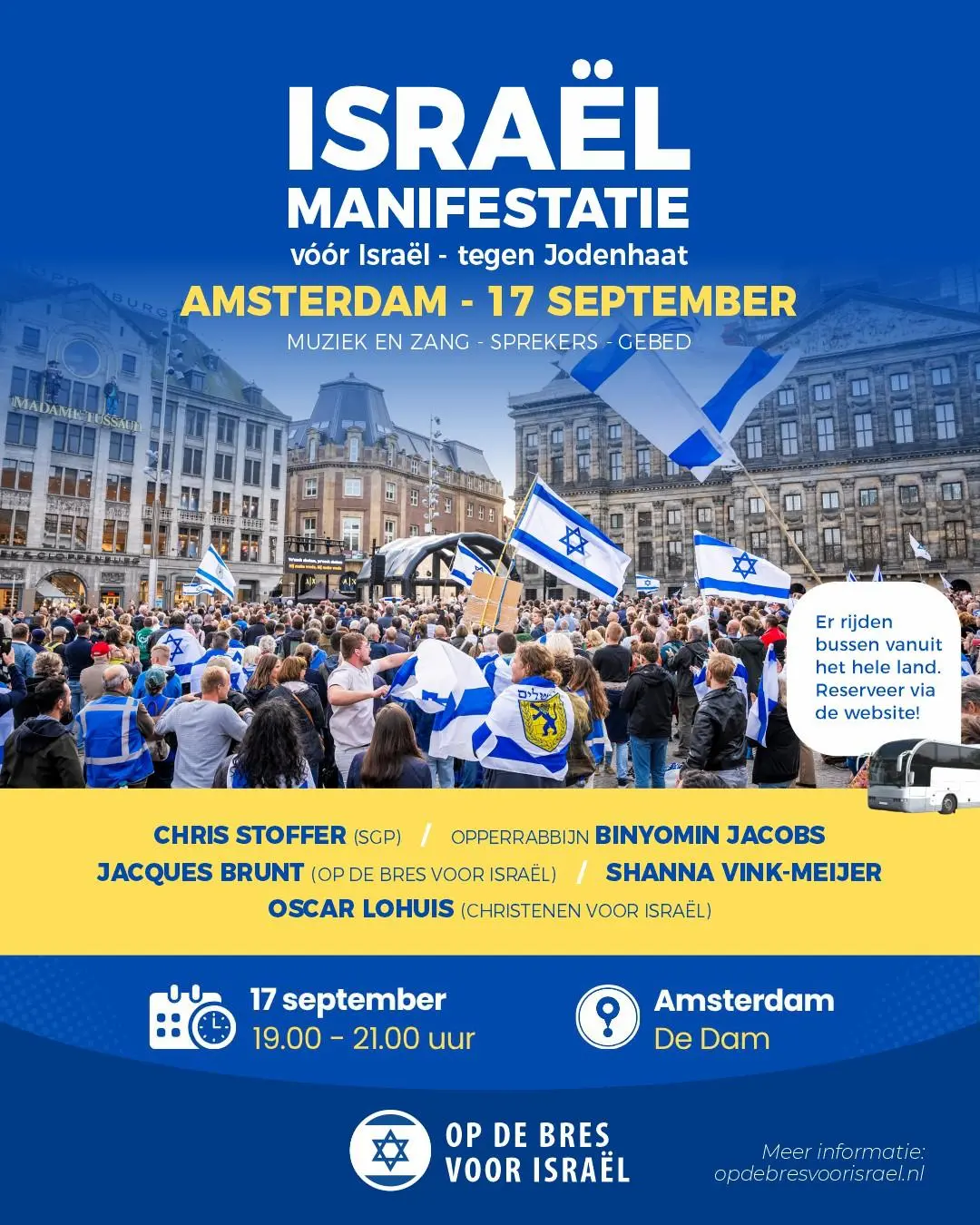 Israël manifestatie