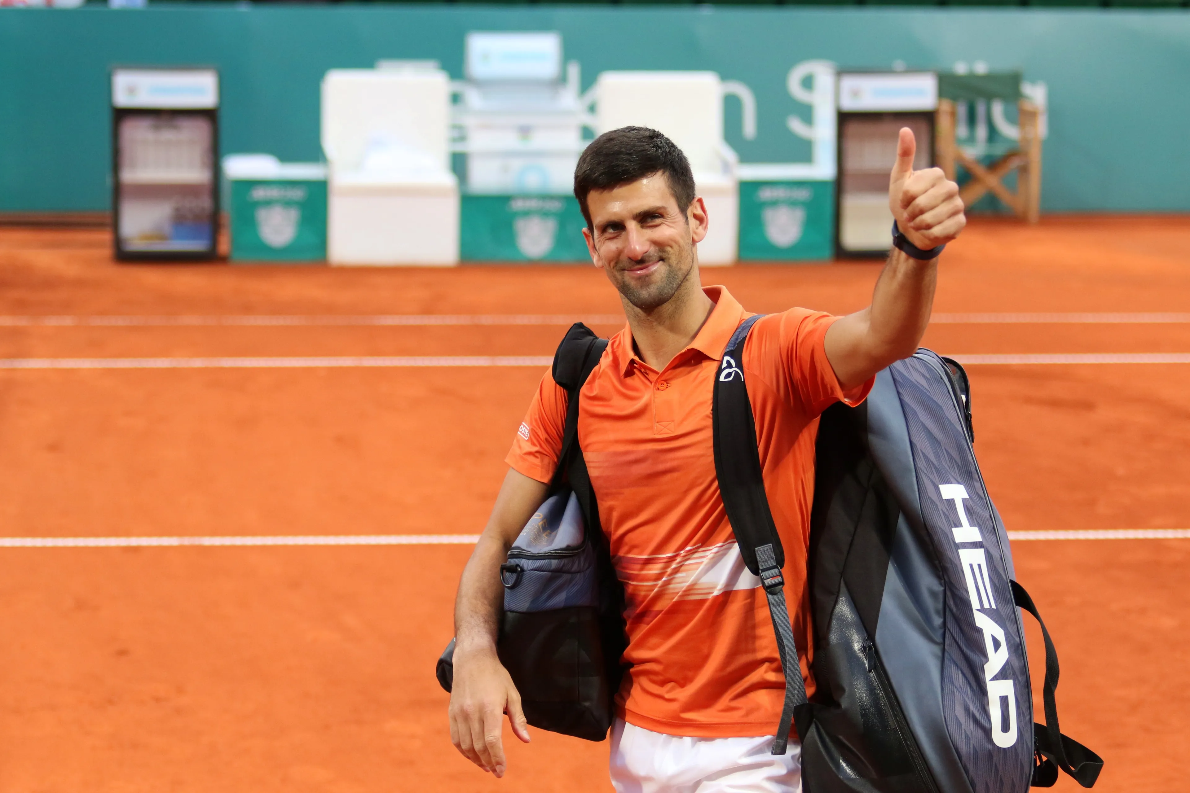 WATCH: Novak Djokovic welcomed by full stands in Madrid on his return after 3 years