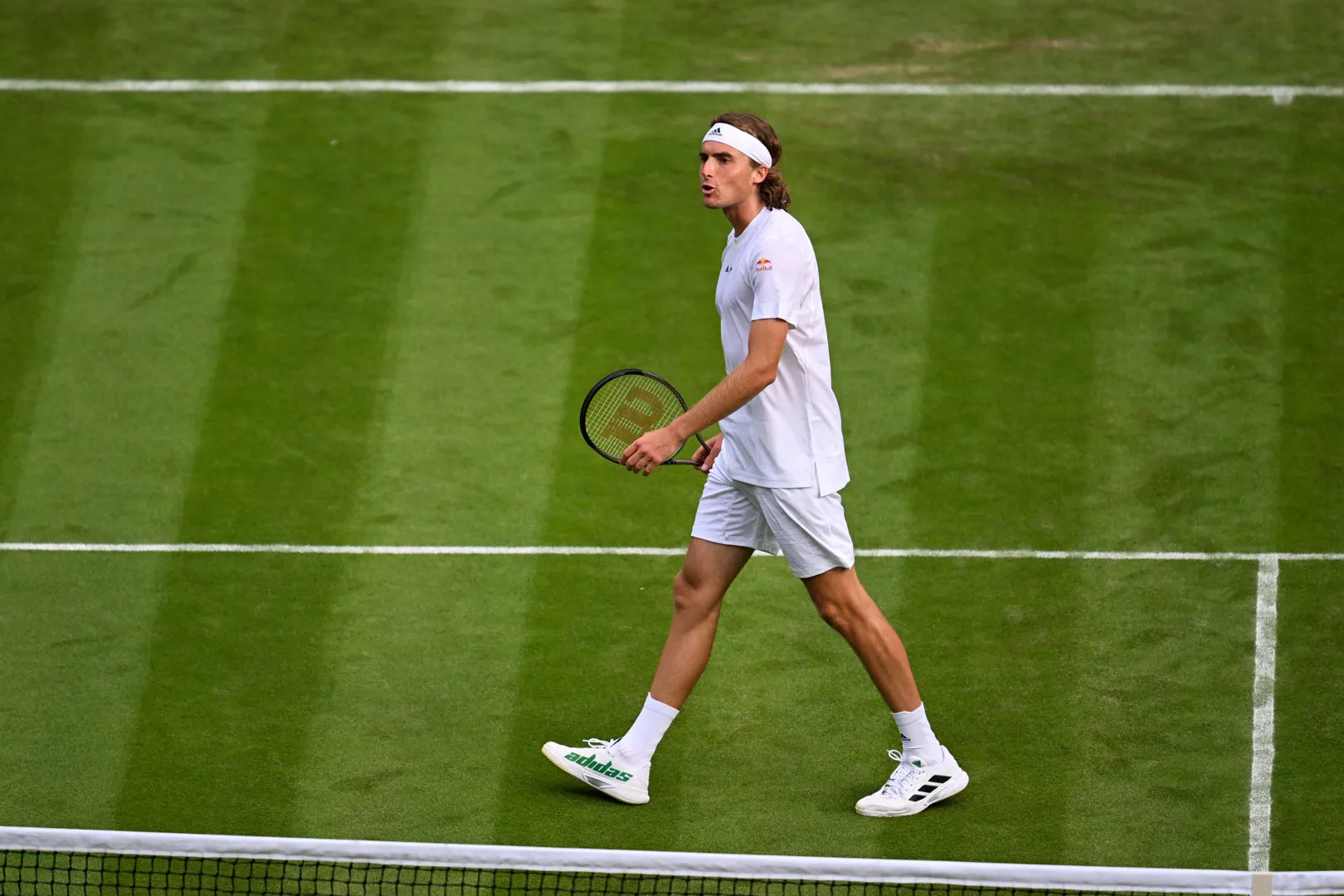 WATCH: Tsitsipas hits fan as he hits ball in anger, Kyrgios asks umpire for default - "Are you dumb?"