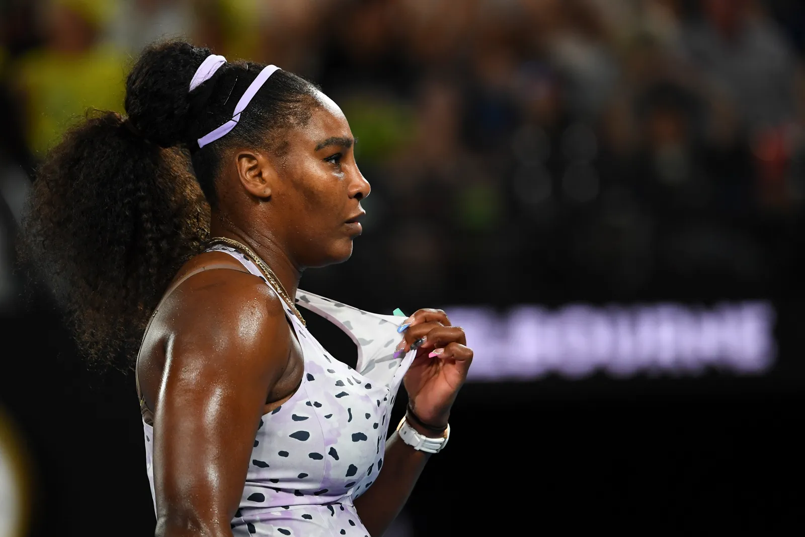 "I tend to become anxious" - Serena Williams on dealing with mental stress