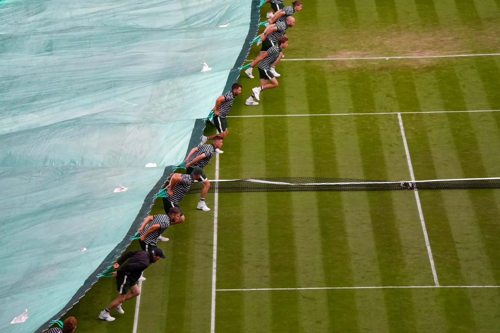 Wimbledon to allow practicing on Centre and No. 1 court after last year's injuries