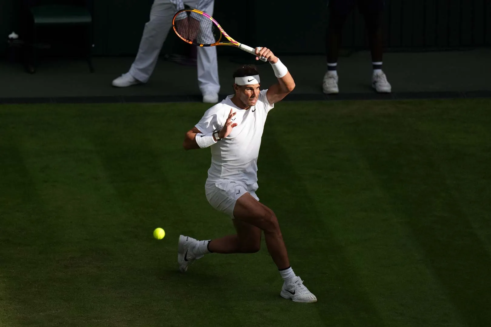 WATCH: The moment when Rafael Nadal "distracted" Lorenzo Sonego at Wimbledon