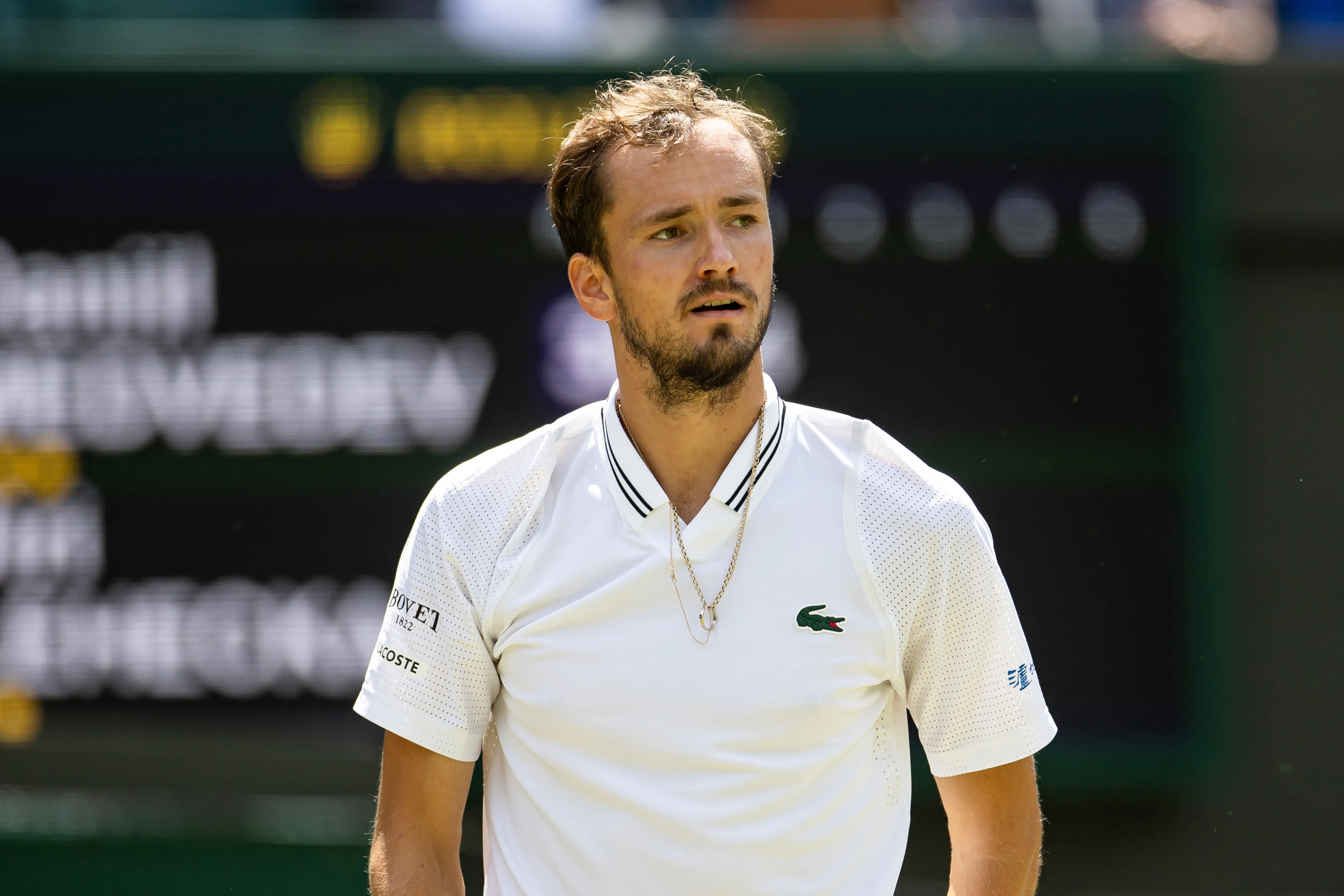 'Very Unlucky': Medvedev On Nearly Being Disqualified At Wimbledon
