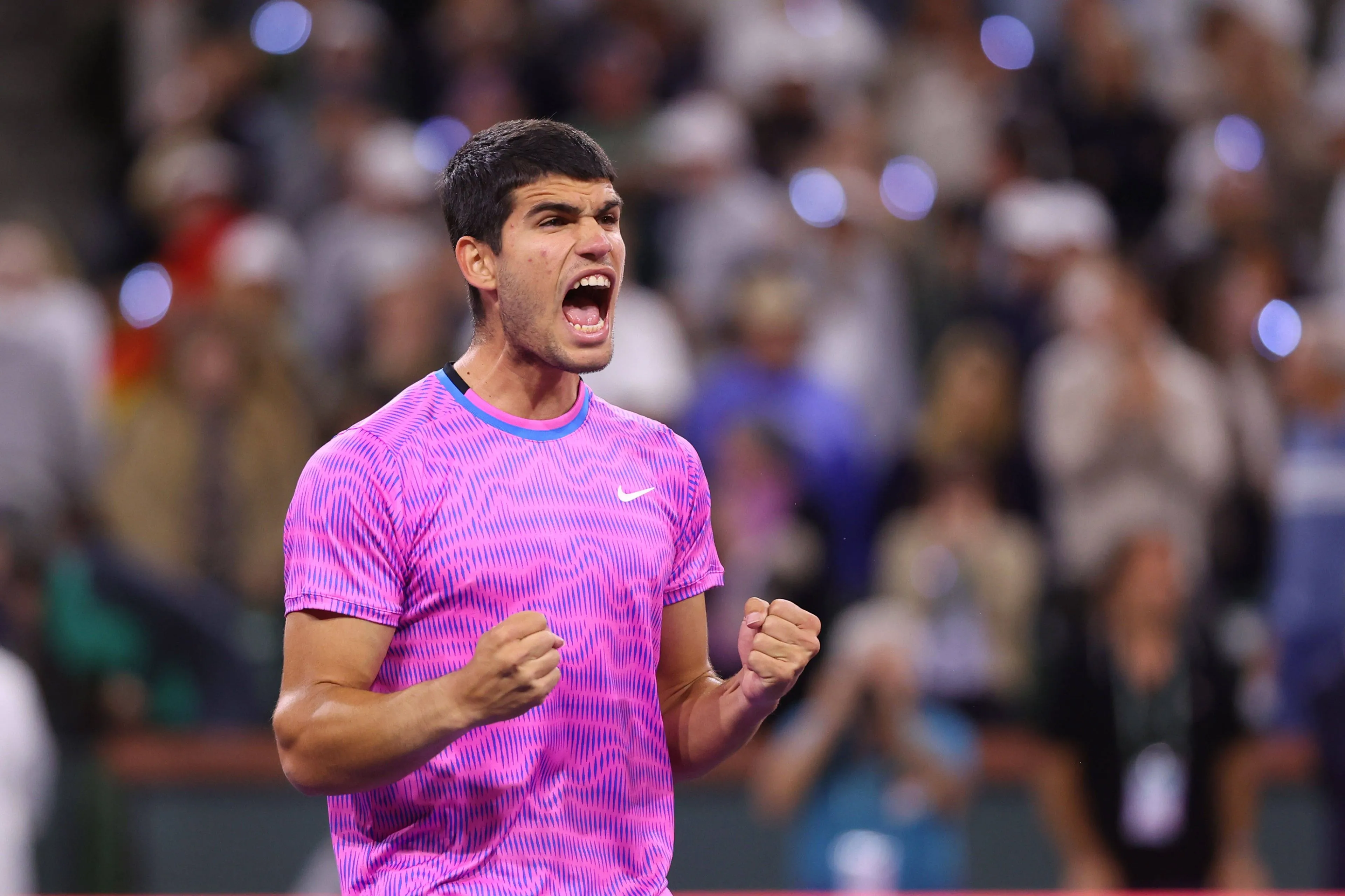 Alcaraz Weathers Musetti Storm To Reach Third Conesecutive Miami Open Quarterfinal