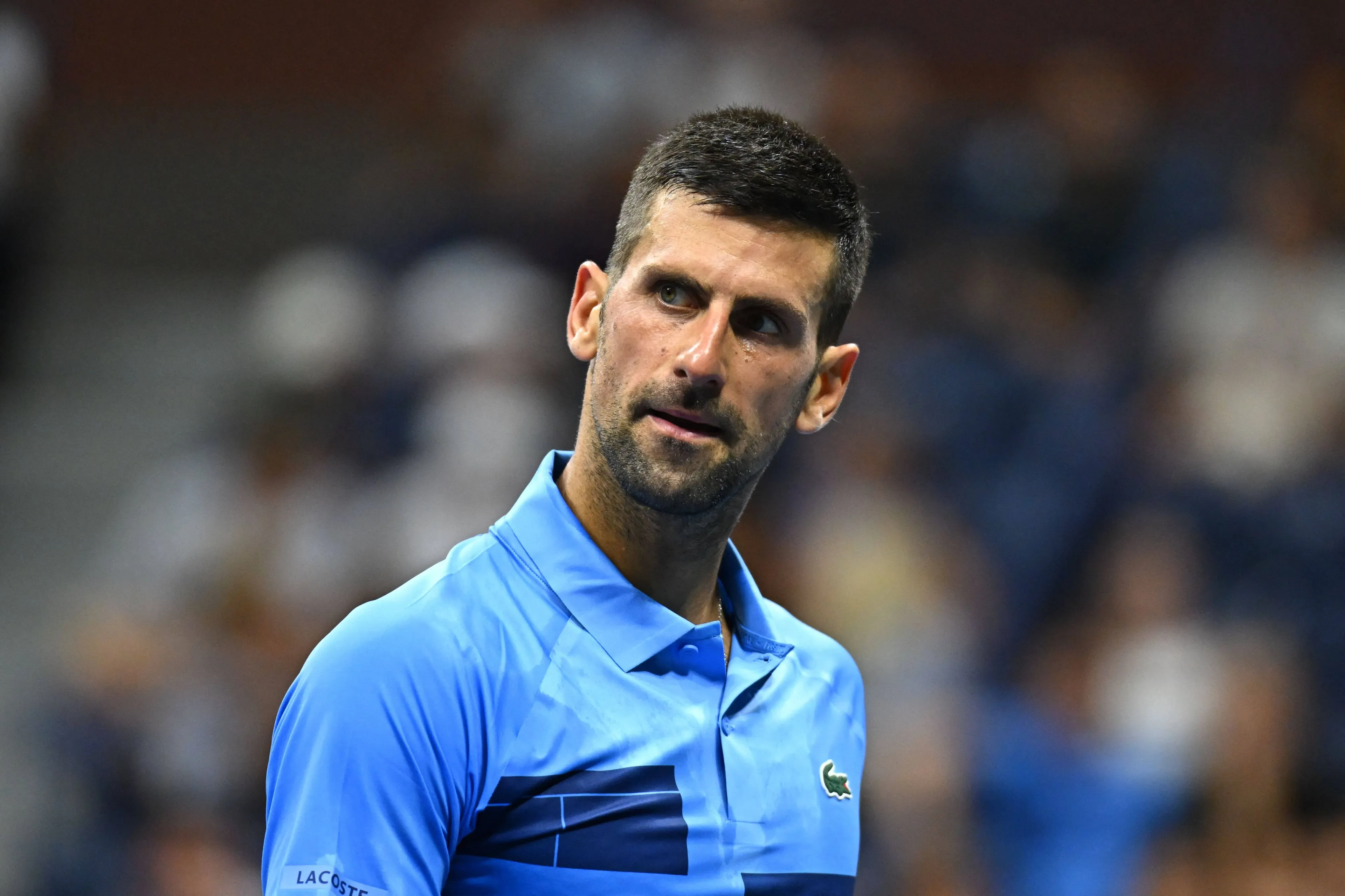 Djokovic Unhappy After Receiving Time Violation During Shanghai Masters Win