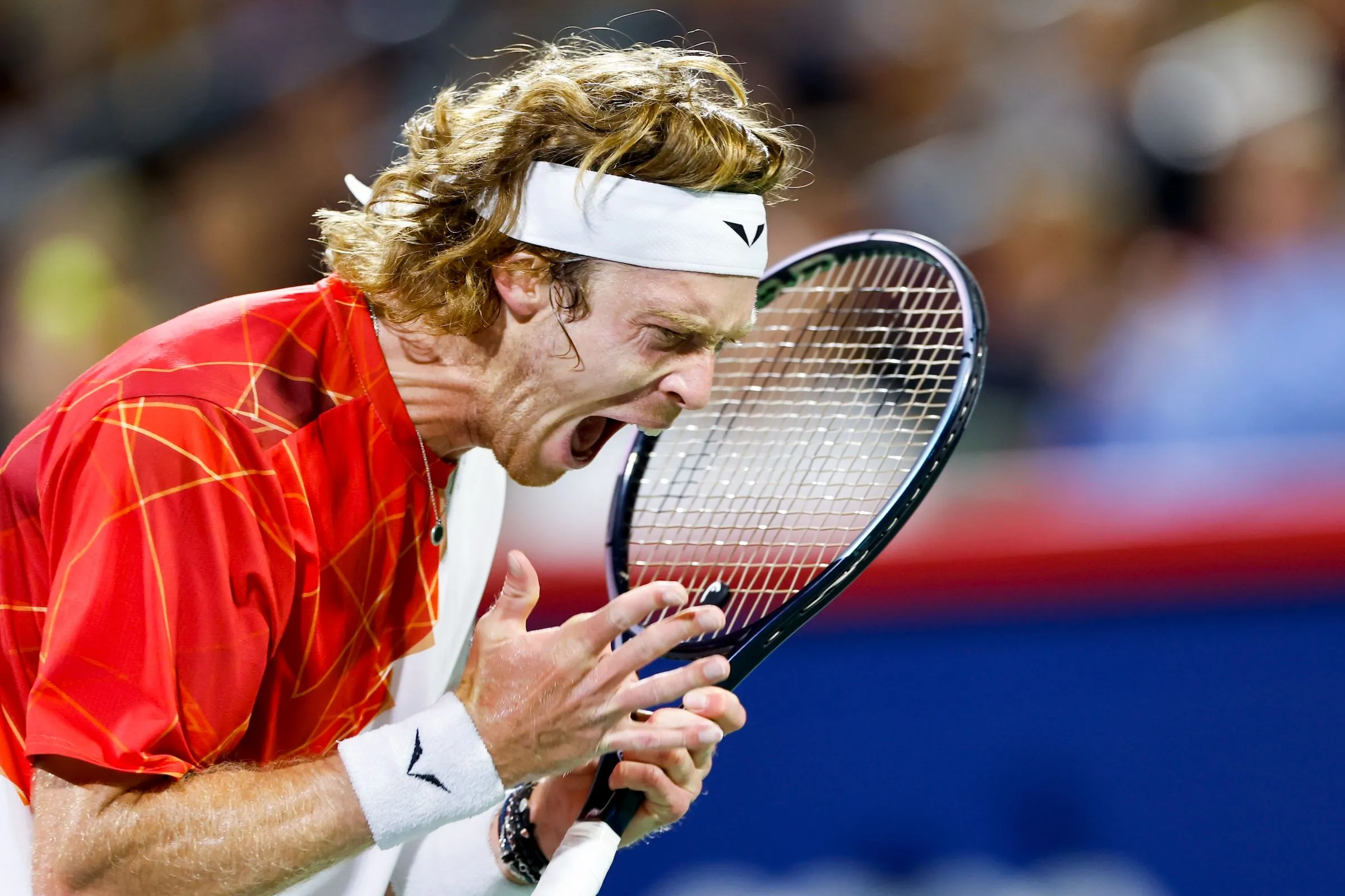 WATCH: Rublev Leaves Knee Bleeding After Another Concerning Outburst In Paris