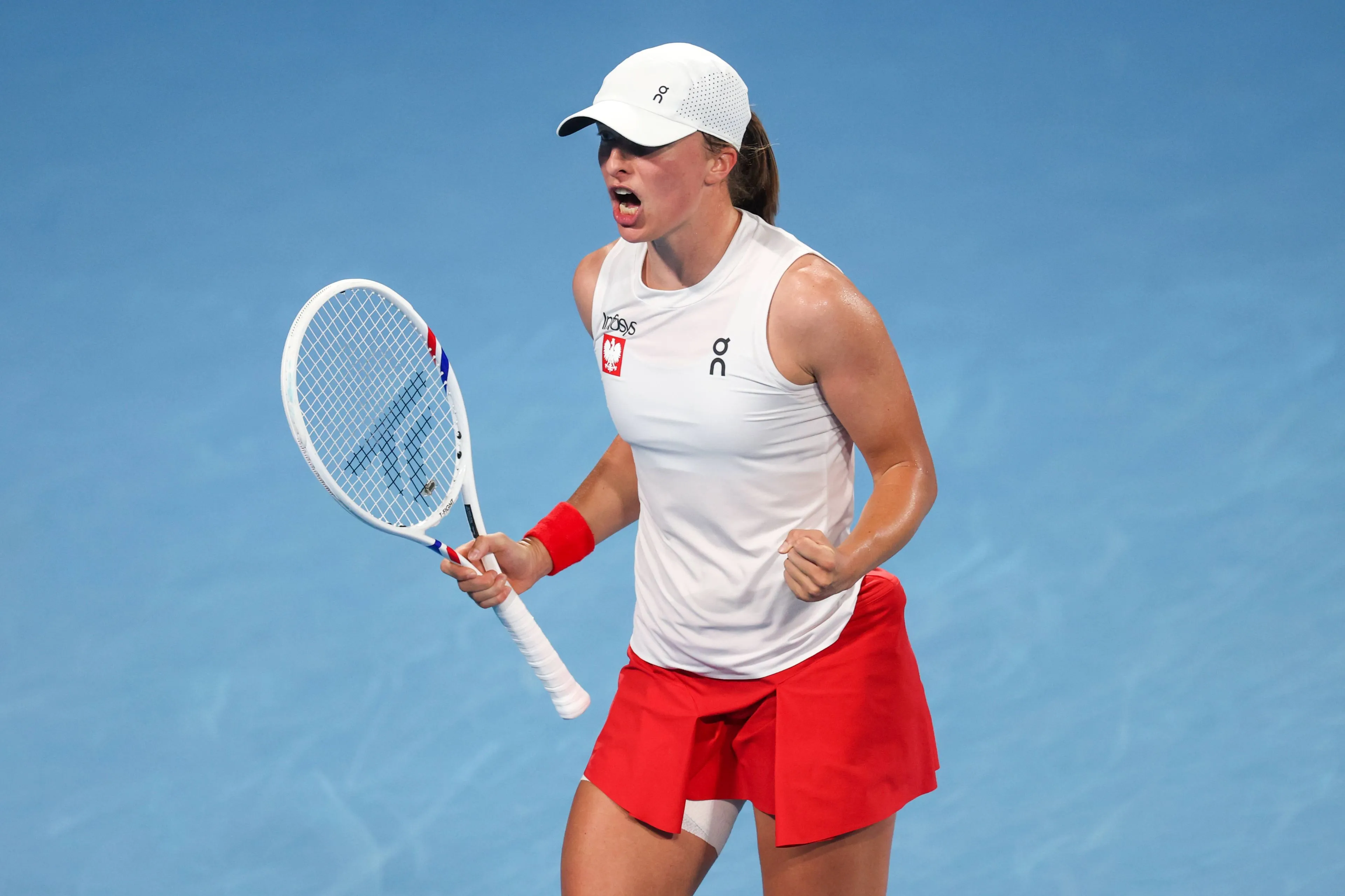 Injured Swiatek Battles Past Boulter To Secure United Cup Semi-Final For Poland