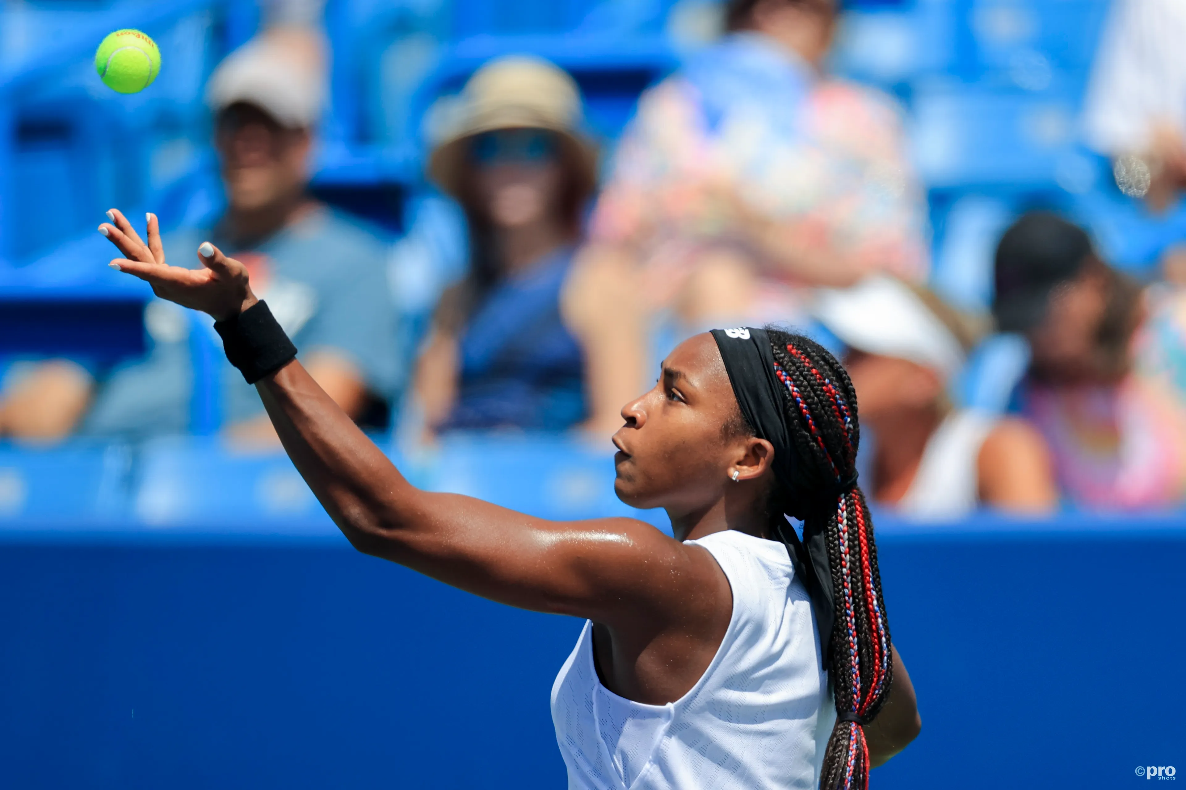 Gauff hits huge 195kmh serve during Billie Jean King Cup tie