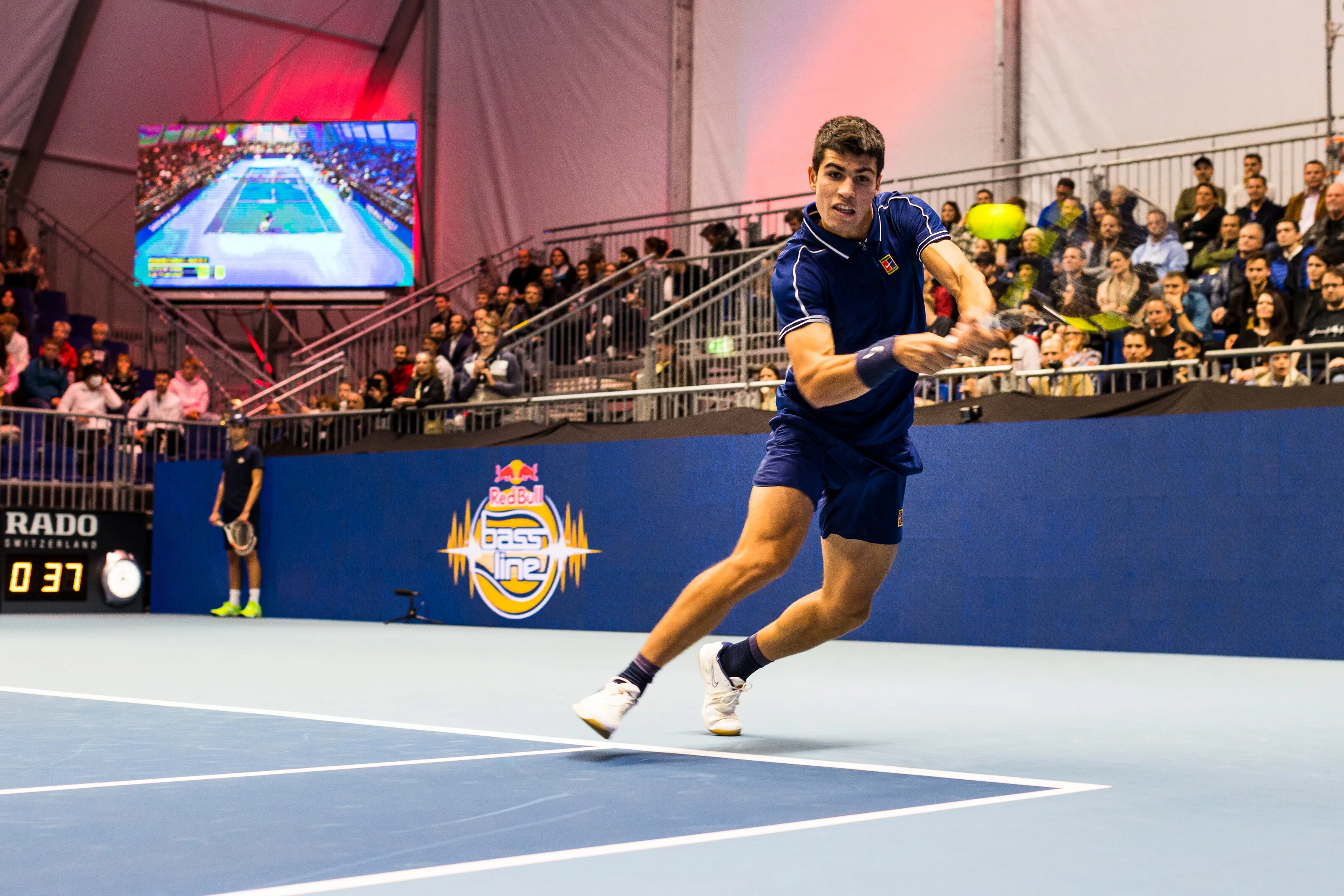 Carlos Alcaraz wins 2021 Red Bull Bassline over Tsitsipas