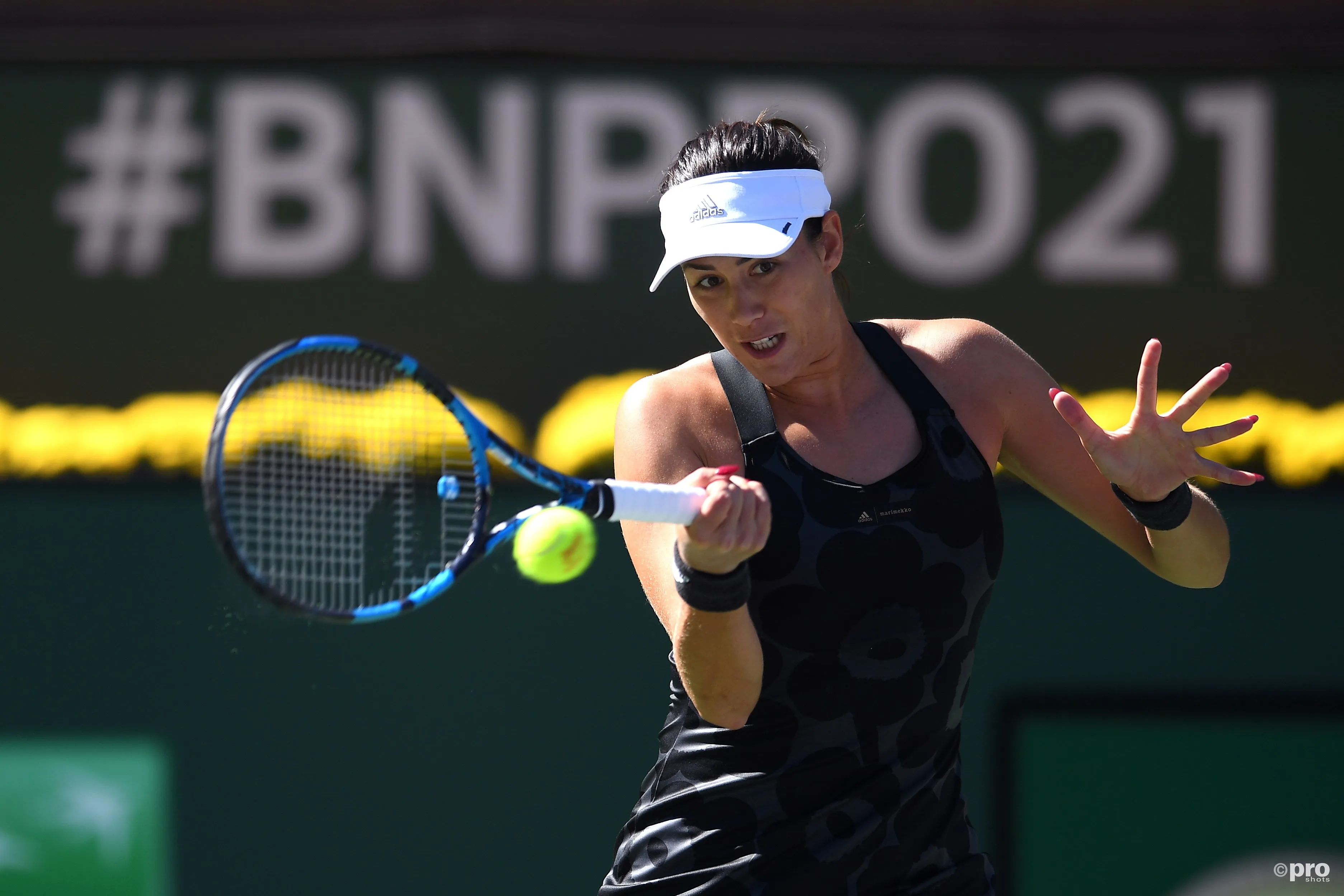 Return imminent or wishful thinking? Garbine MUGURUZA back on a tennis court after over a year away