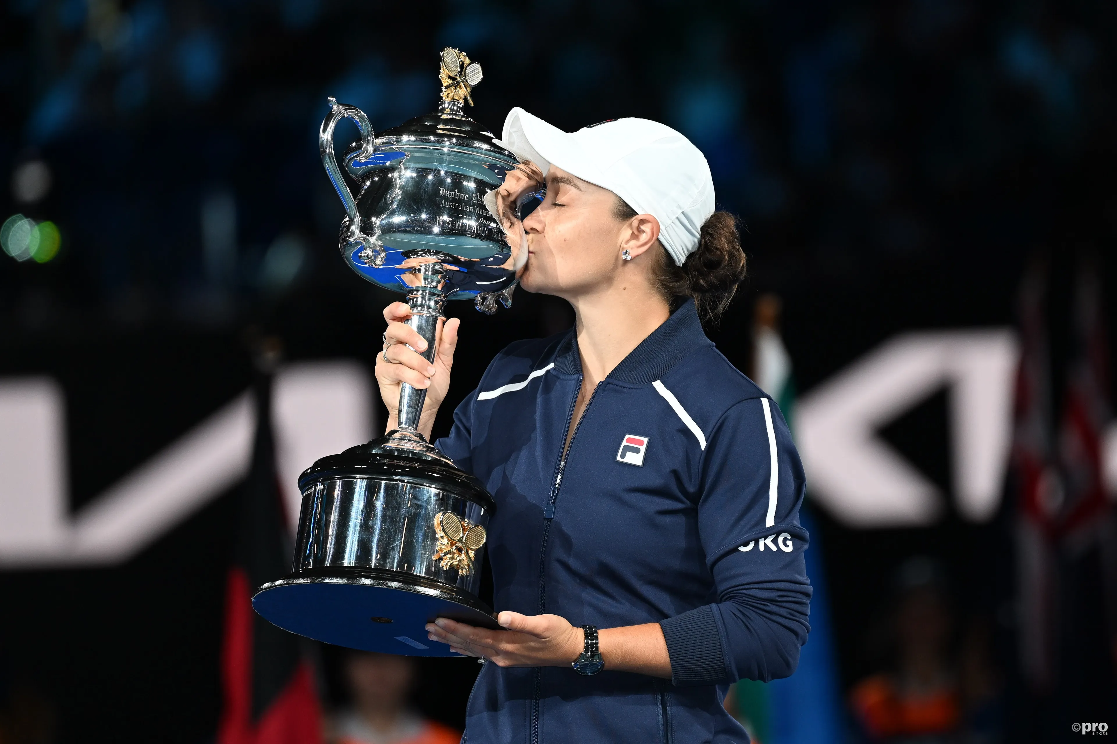 barty aus open trophy