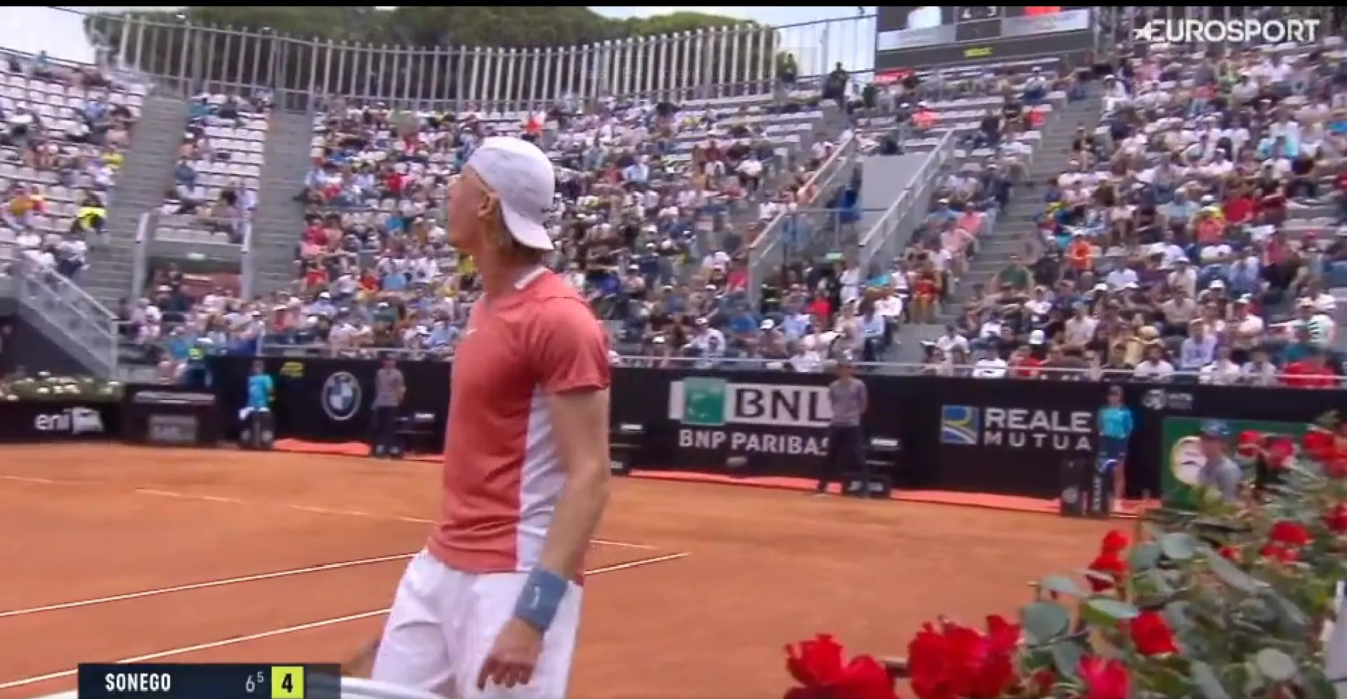 VIDEO: Shapovalov shouts "shut the F*** up" to crowd during heated Sonego clash at Internazionali BNL d'Italia Rome