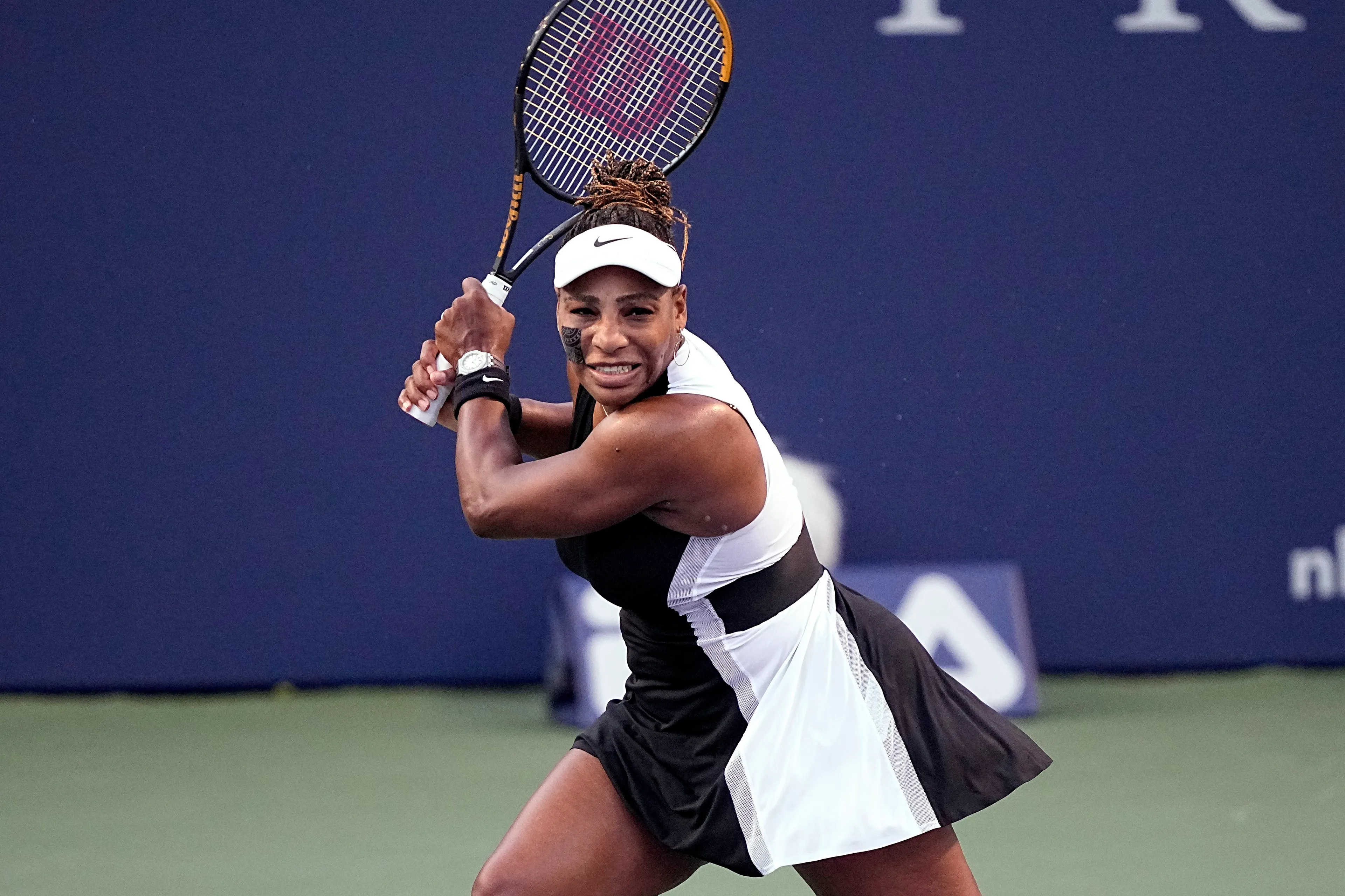 "What can you do besides look up to her? She's literally tennis" - Alycia Parks on her practice session with Serena Williams
