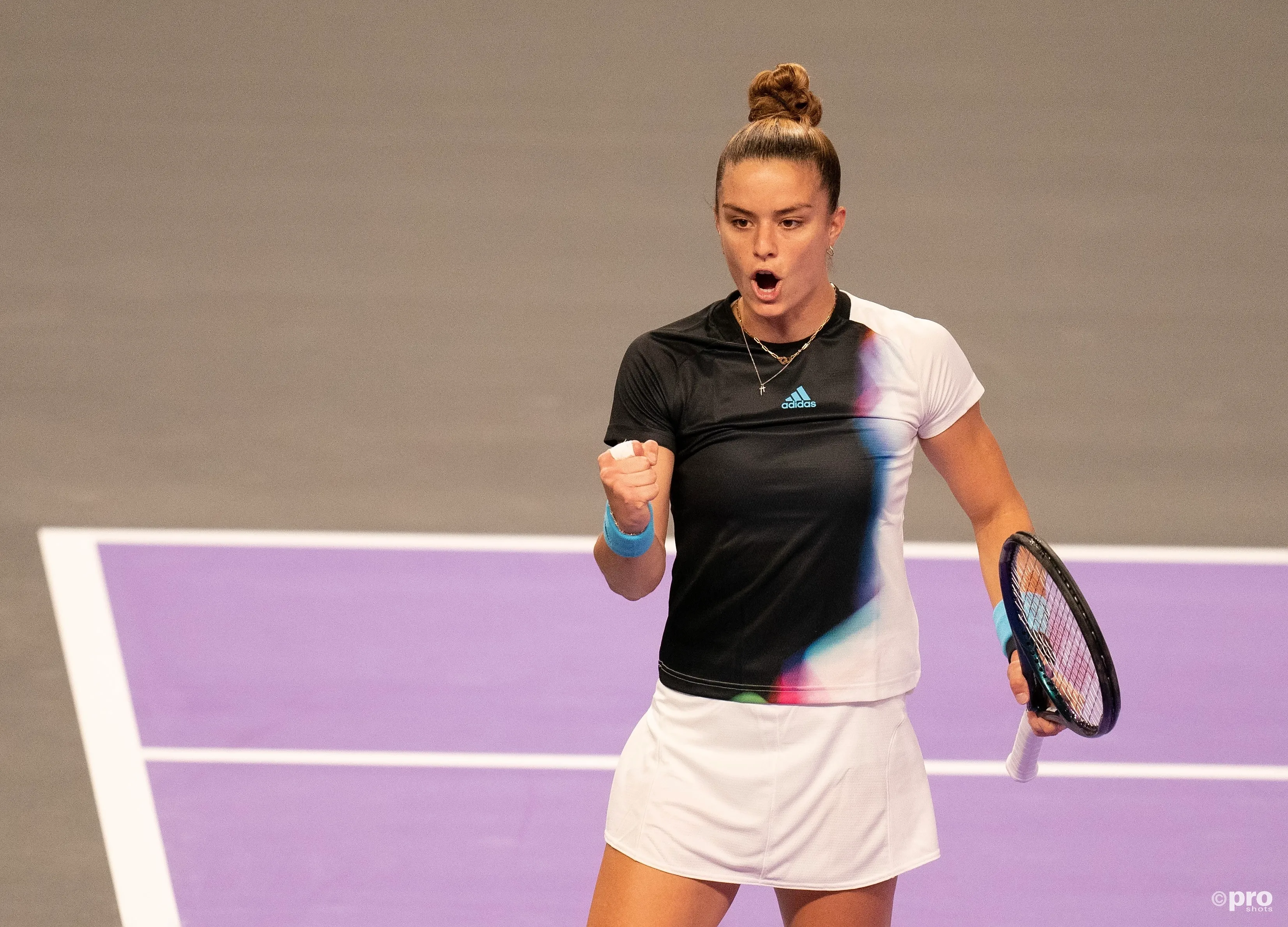 “I’m just fearless on the court, I’m enjoying myself here” - Confidence sky high for Sakkari after final group game at WTA Finals
