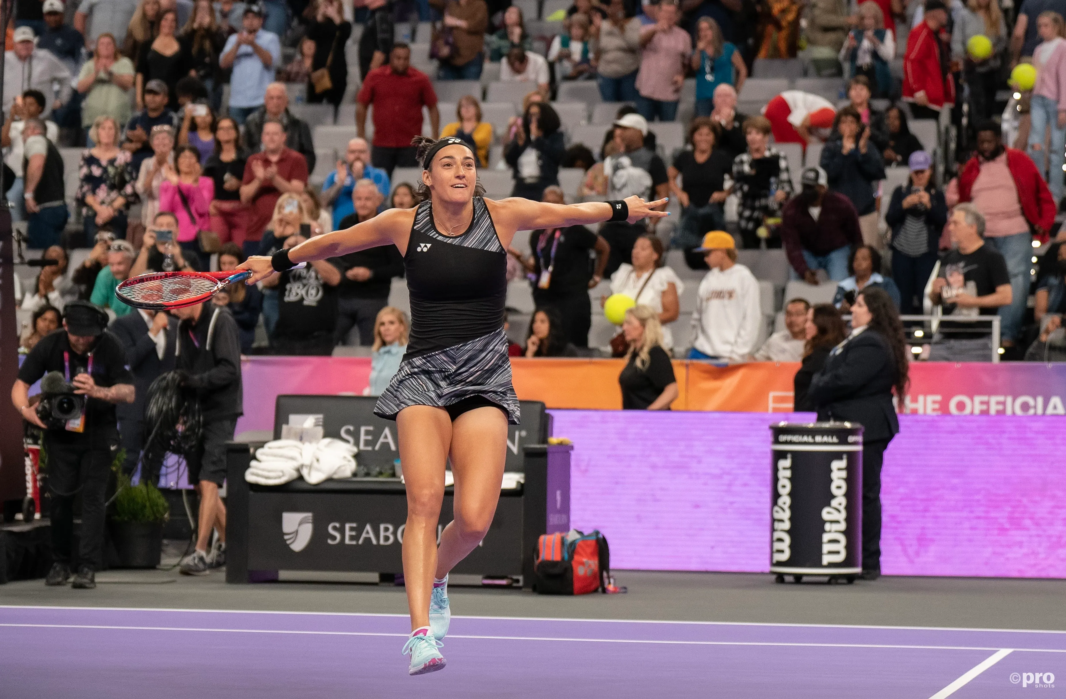 Murray tweet which saw Garcia rise coming back in 2011 highlighted after WTA Finals win: "Sharapova is playing who is going to be number one in the world one day, Caroline Garcia"
