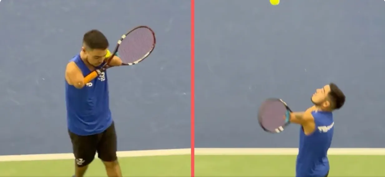 VIDEO: Billie Jean King, Rennae Stubbs and Kim Clijsters marvel at differently-abled tennis star's talents