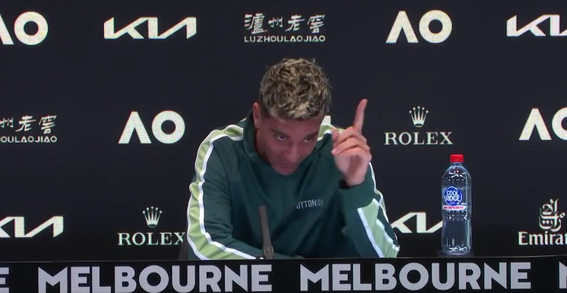 "Not having a crack, relax": Kokkinakis denies shooting his shot with Rybakina after describing her as 'nicest girl ever'