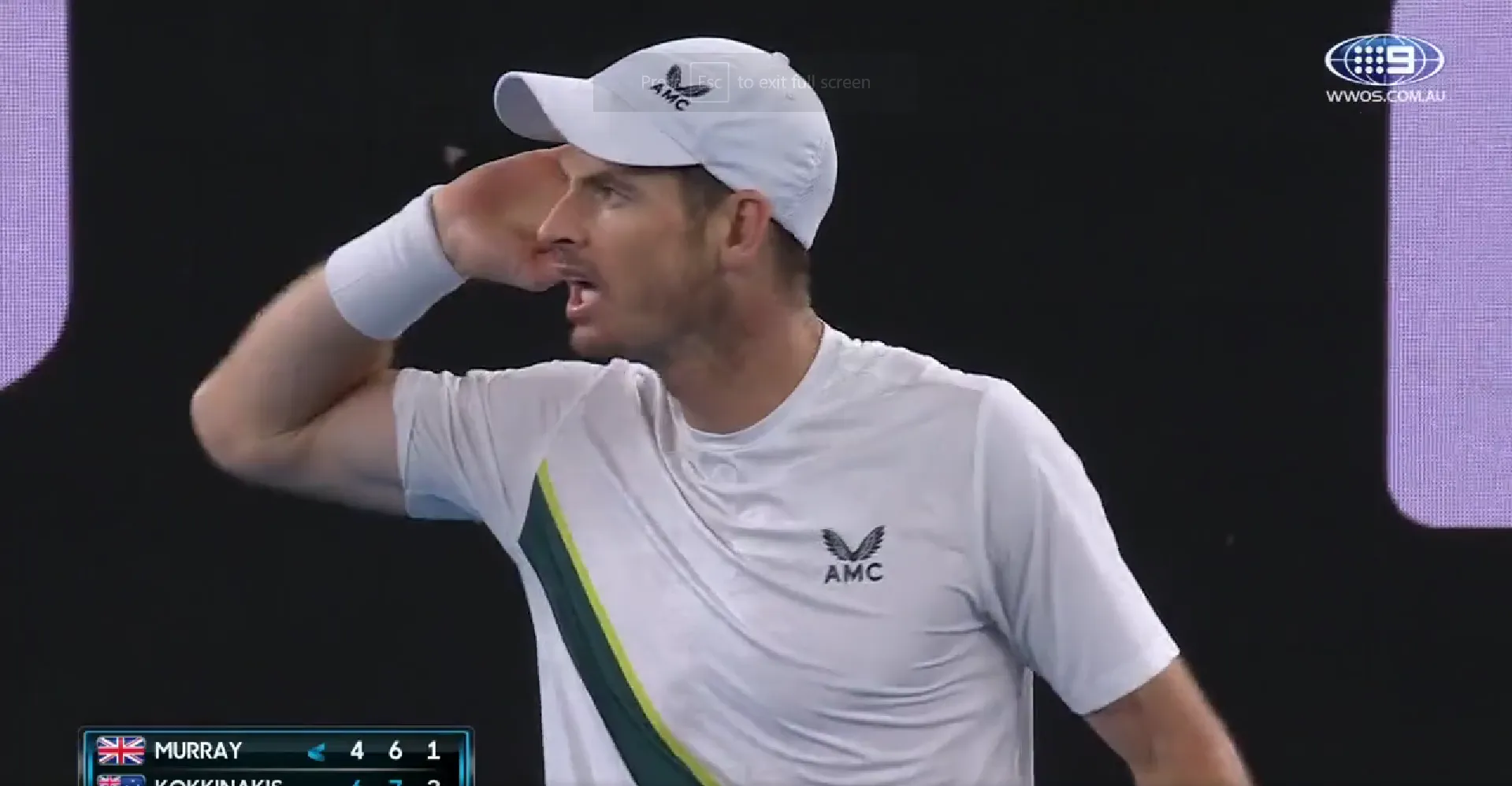Henman sees Murray as his standout player from Australian Open: "An incredible performance"