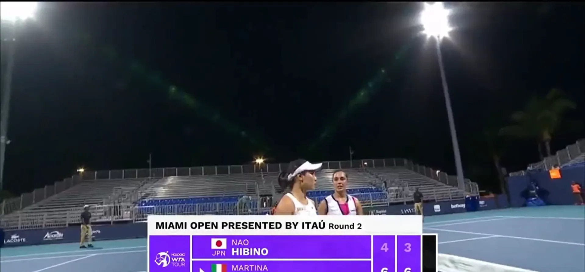 Vídeo: La despedida de pista más desagradable del año en el mundo del tenis entre Hibino y Trevisan