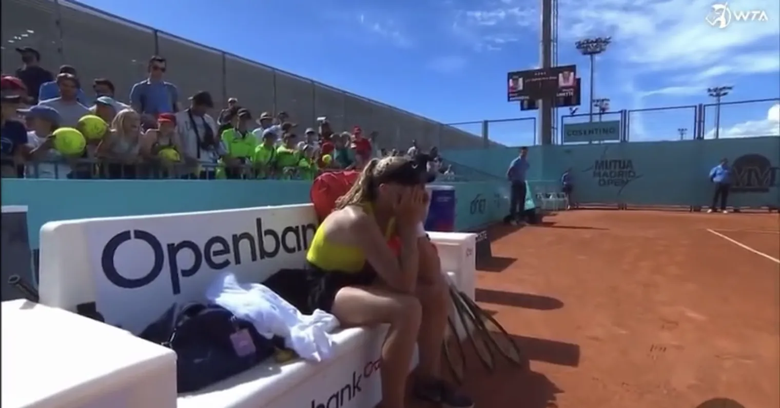 (VIDEO) Andreeva gets emotional and takes it all in after Linette win at Madrid Open