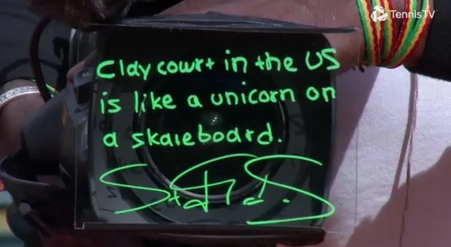 (VIDEO) "Clay court in the US is like a unicorn on a skateboard": Tsitsipas adds interesting message after Monte-Carlo win