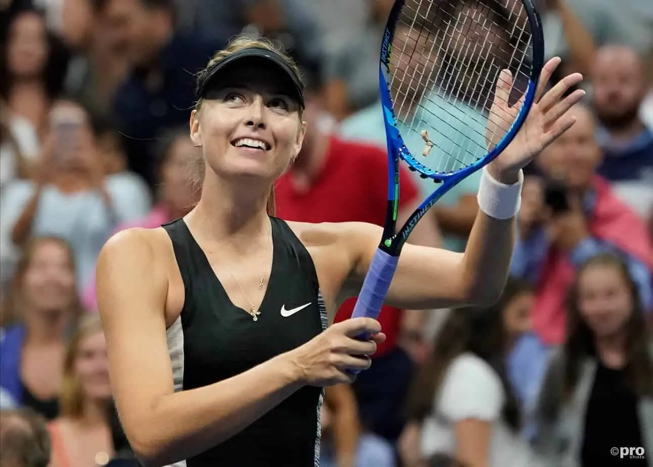 Sharapova nimmt an einer Veranstaltung teil, bei der weibliche Führungskräfte vorgestellt werden, die die Sportindustrie verändern wollen