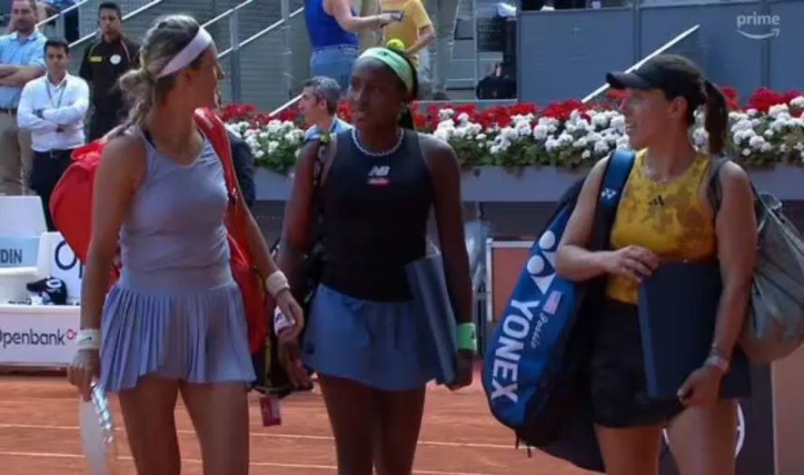 Die Organisatoren der Madrid Open geben keine Erklärung für die Absage der Finalrede im Damendoppel und lehnen Interviewanfragen ab