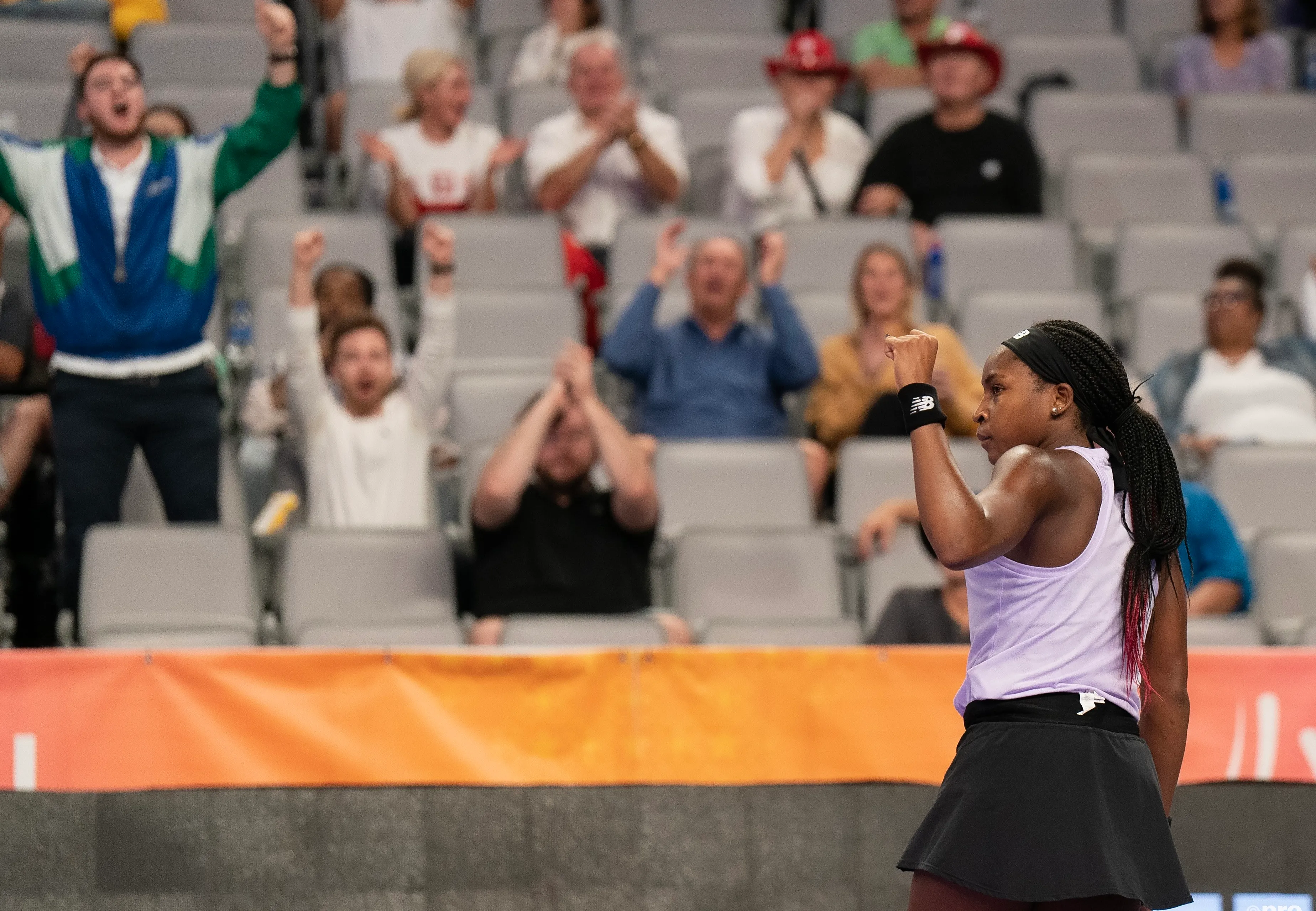 Gauff achaca su bajón de forma al cambio de entrenador: "Es duro"