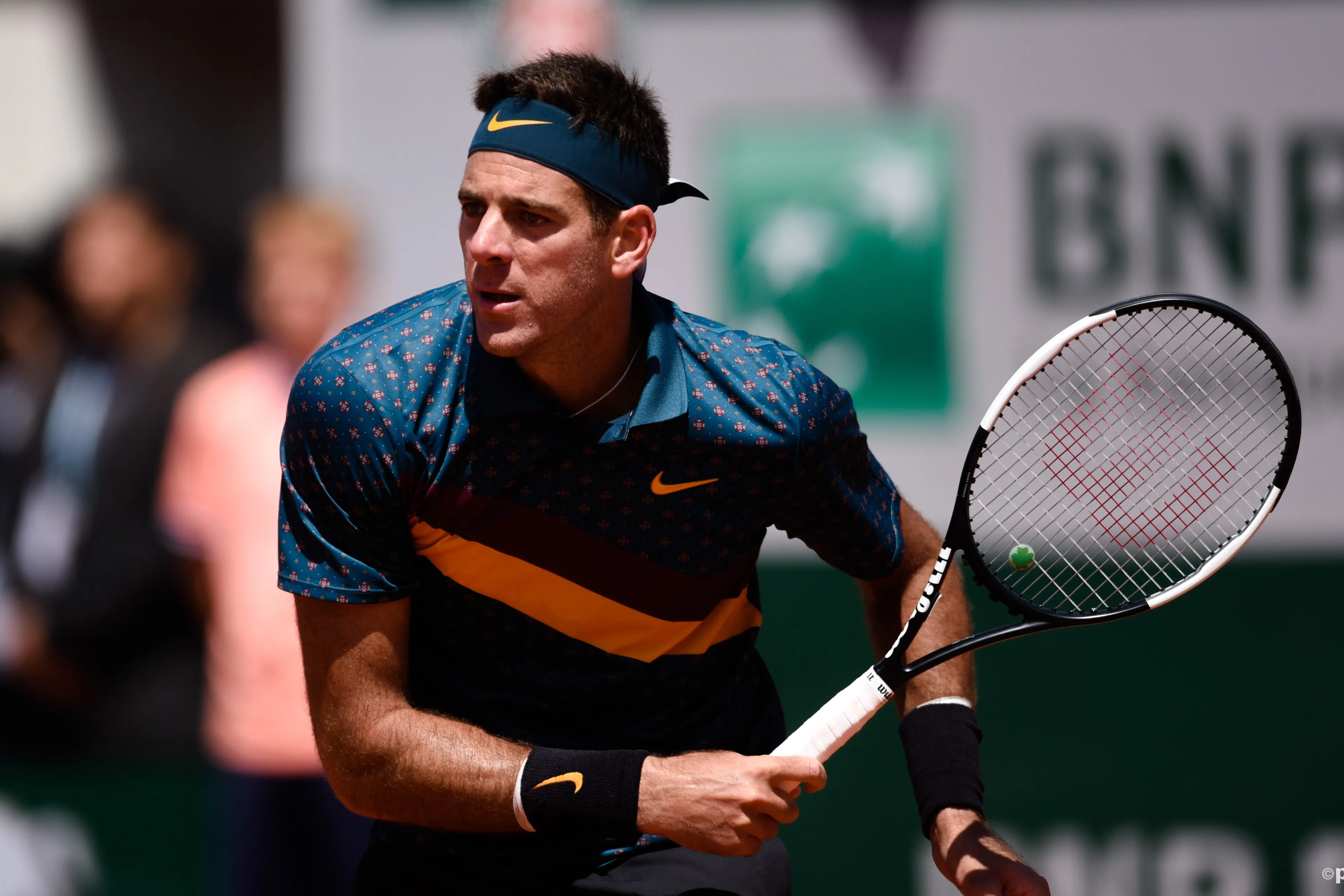 Del Potro sagt, dass ihm beim Tennisschauen schlecht wird, lobt aber das Match zwischen Alcaraz und Djokovic: "Ich schaue nicht viel Tennis, aber dieses Match ist wunderschön"