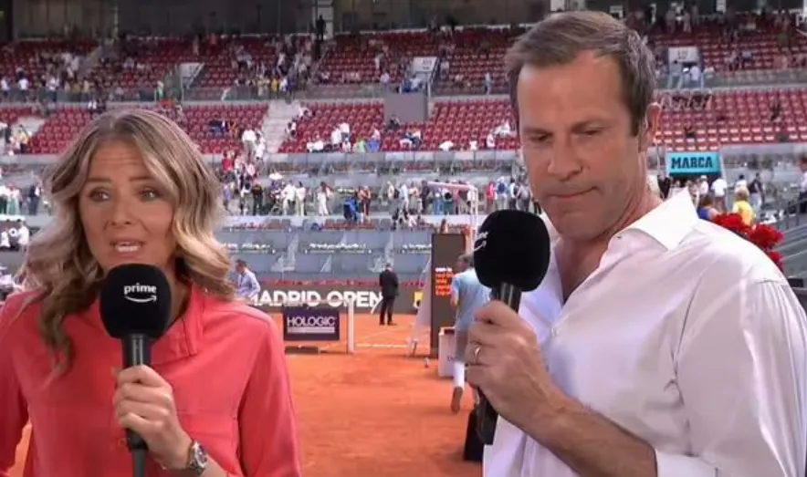 "Das ist die bizarrste Situation": Rusedski ist nach der Absage der Rede im Damen-Doppel-Finale der Madrid Open sprachlos