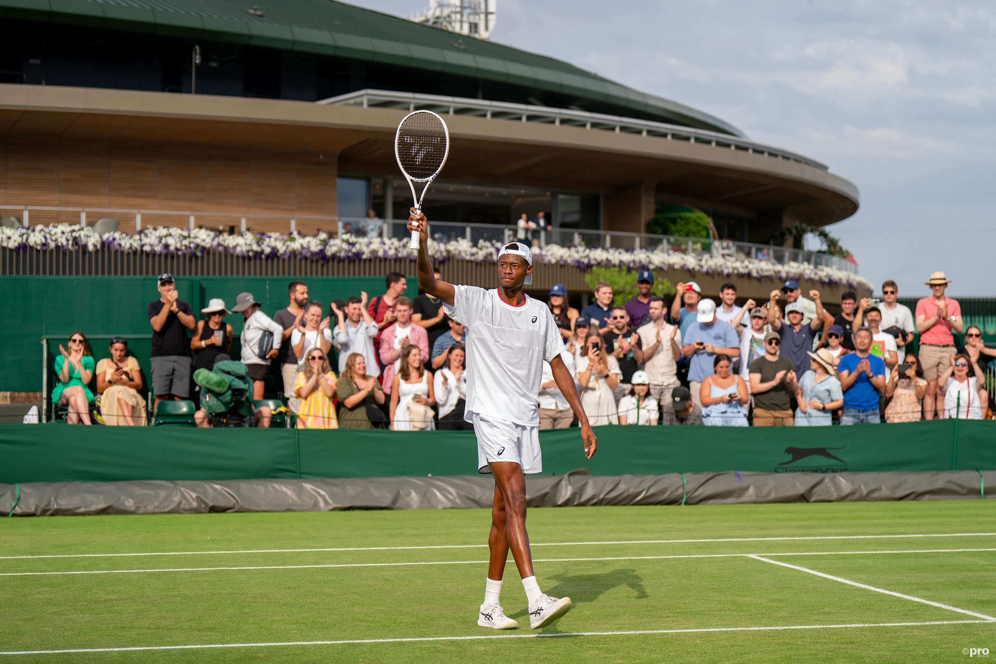 Eubanks brach den Rekord für die meisten Winner in Wimbledon, der seit 1992 von Agassi gehalten wurde